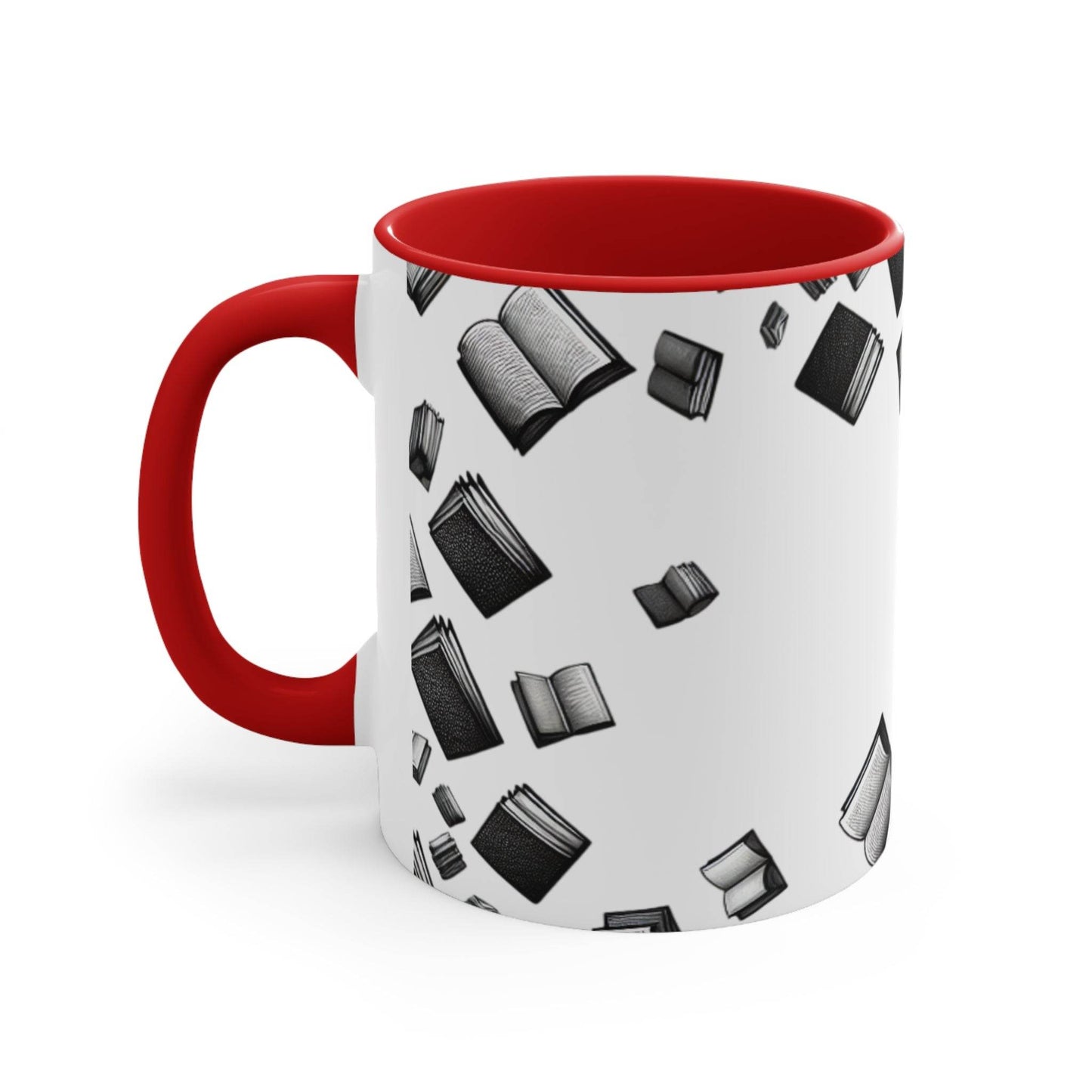 Book Lover's 11oz Colorful Accent Mug - Perfect Gift for Readers - The Dreamer's Bookshop.