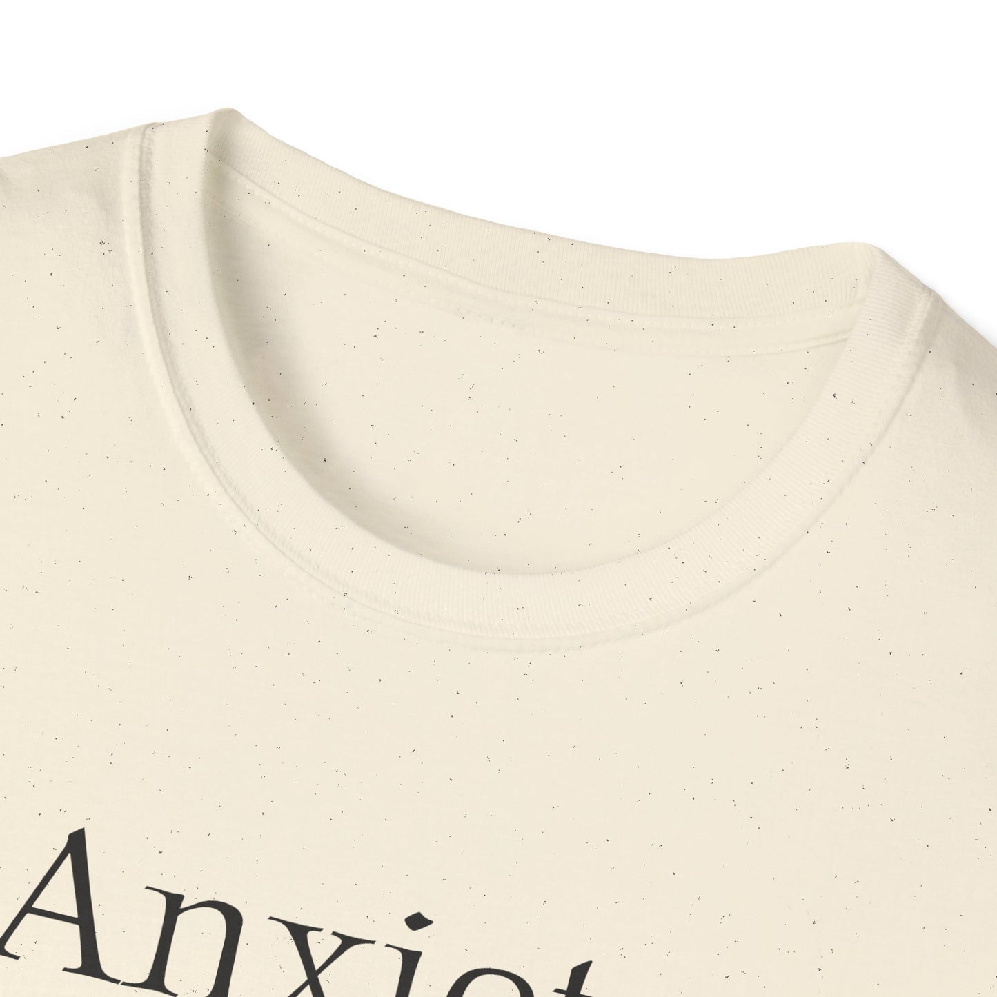 Anxiety Warrior Unisex Softstyle T-Shirt - Empowering Graphic Tee for Mental Health Awareness