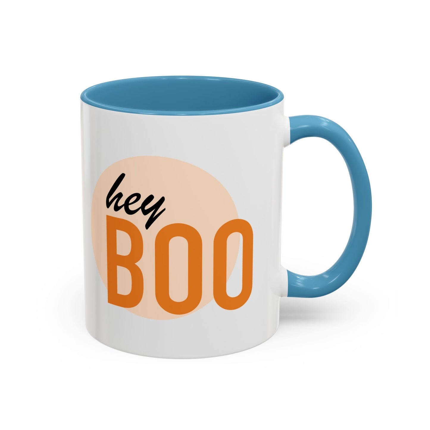 Hey Boo Spooky Coffee Mug - 11oz & 15oz Halloween