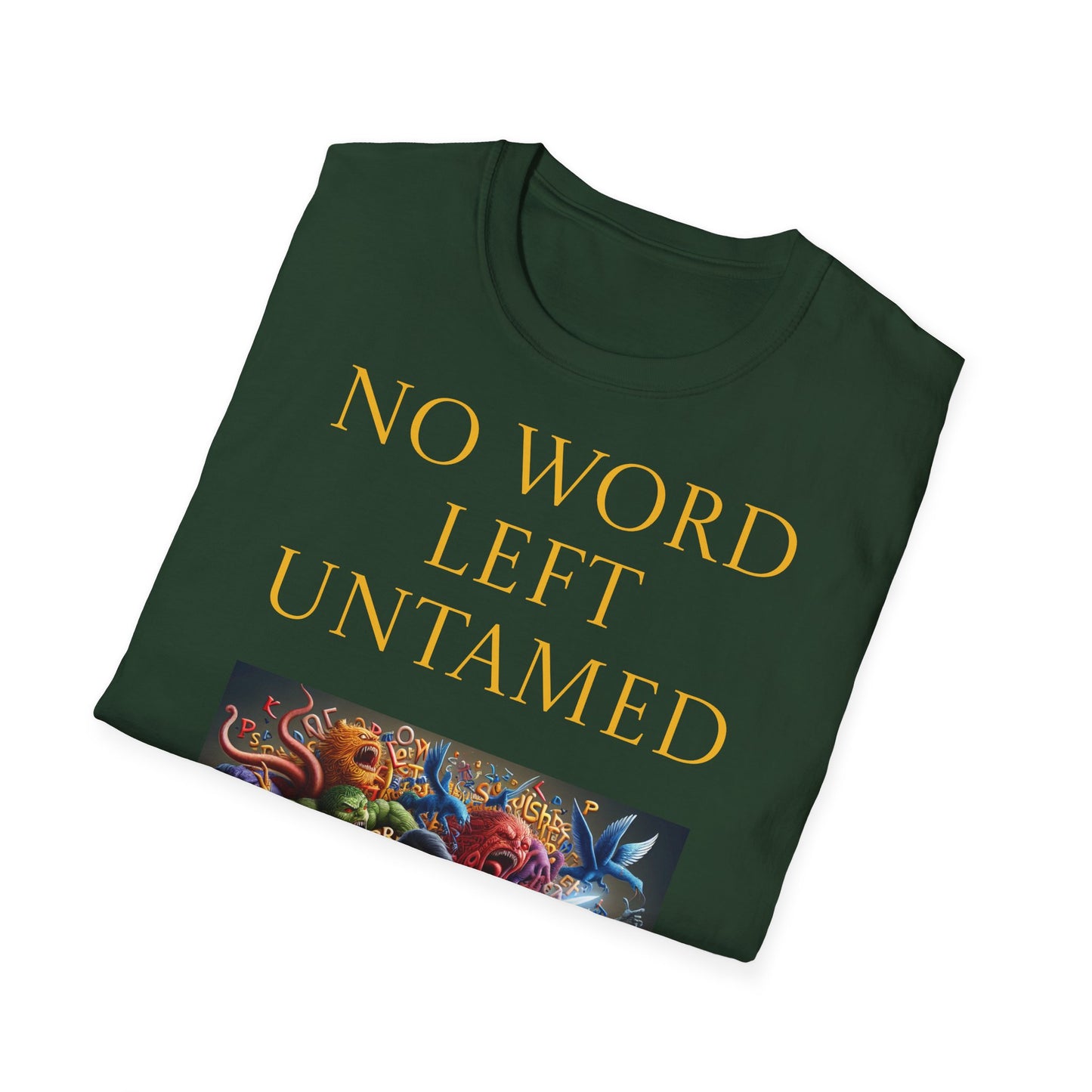 Unisex -Inspired T-Shirt - "No Word" - Perfect for Book Lovers - The Dreamer's Bookshop.