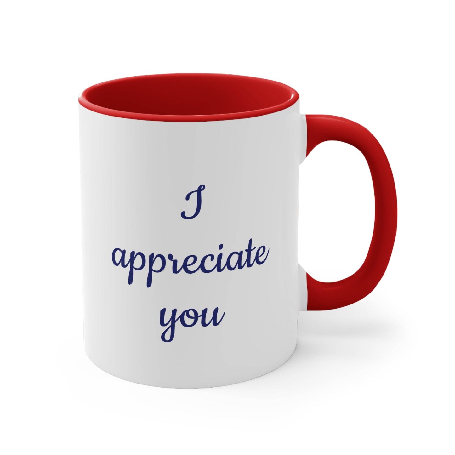 I Appreciate You Coffee Mug – Gift for Someone Important - The Dreamer's Bookshop.