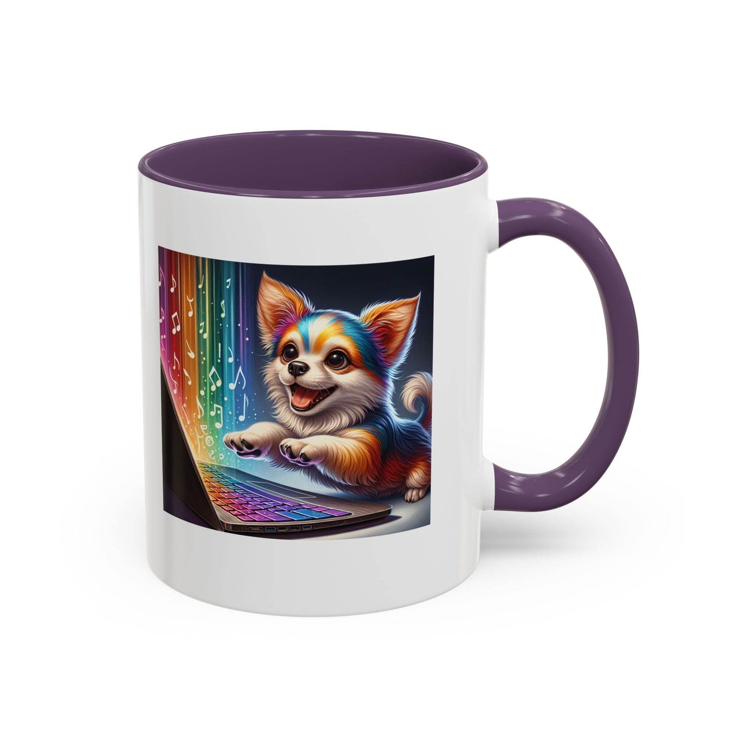 Playful Dog Writer Coffee Mug - Cute Gift for Book Lovers - The Dreamer's Bookshop.