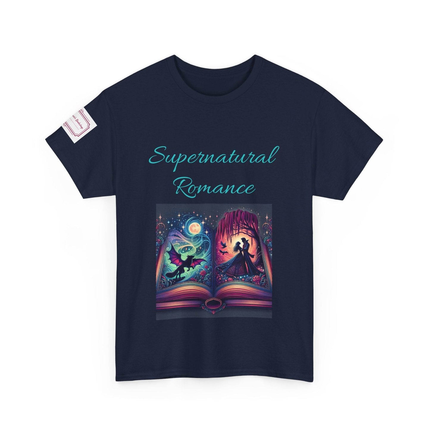 Fantasy - Unisex Heavy Cotton Tee - Supernatural Romance - The Dreamer's Bookshop.