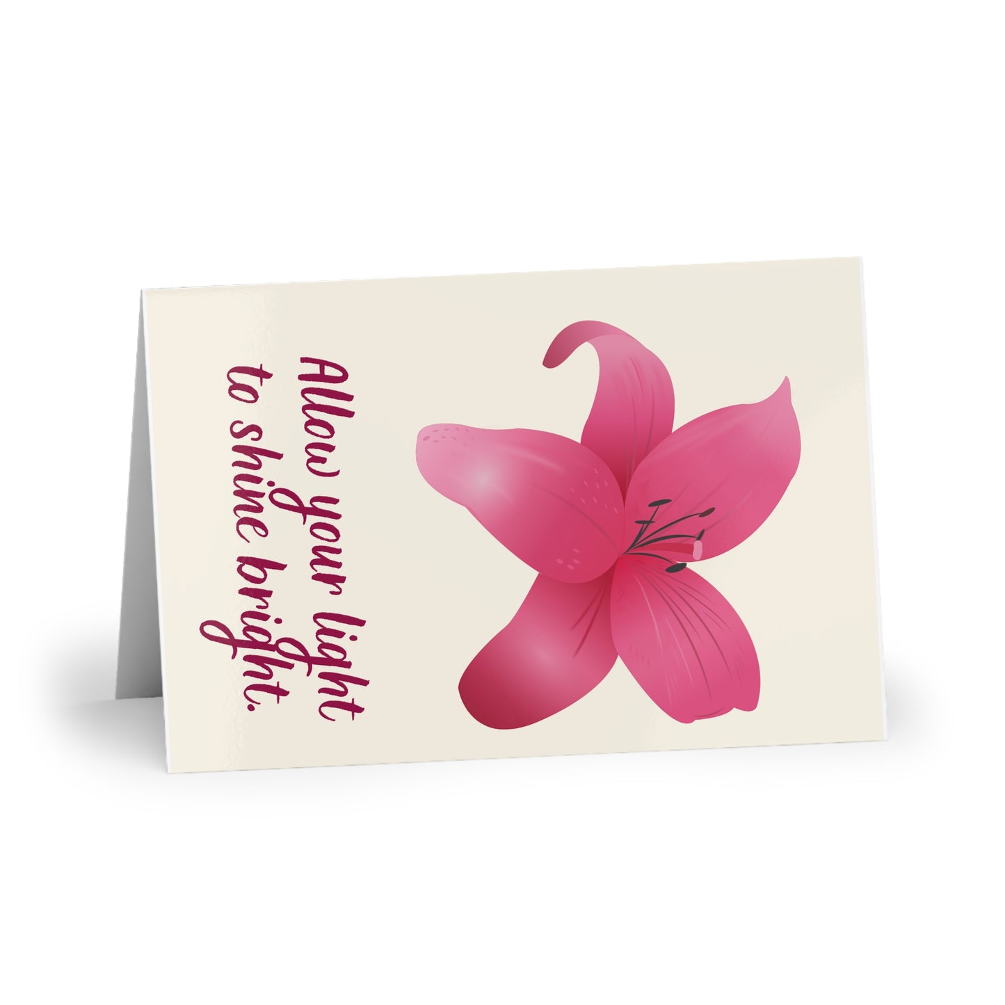 The Dreamer's Bookshop - Love Yourself Card "Your light" - The Dreamer's Bookshop.