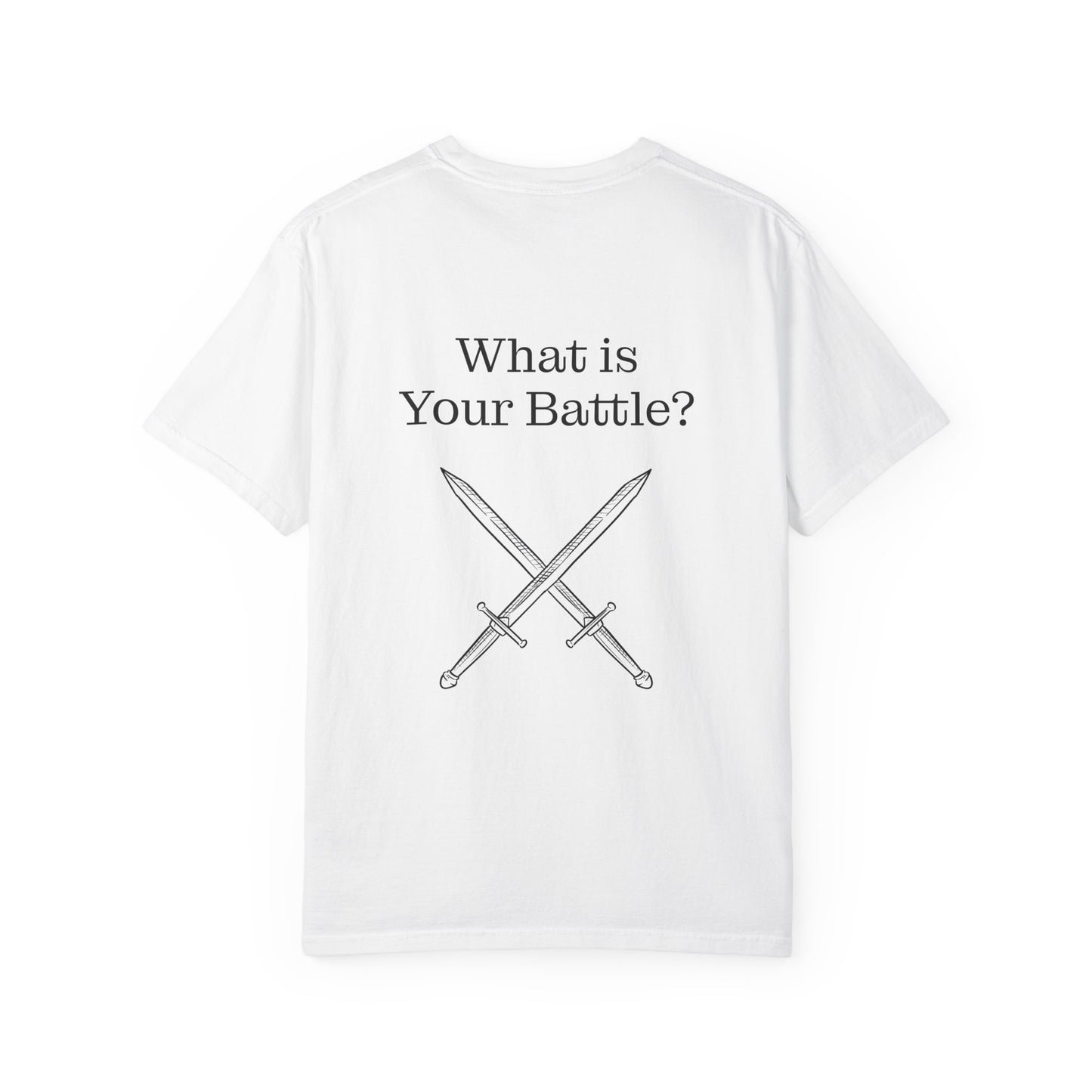 Chronic Pain Warrior Unisex Garment-Dyed T-Shirt - Empowering Supportive Apparel