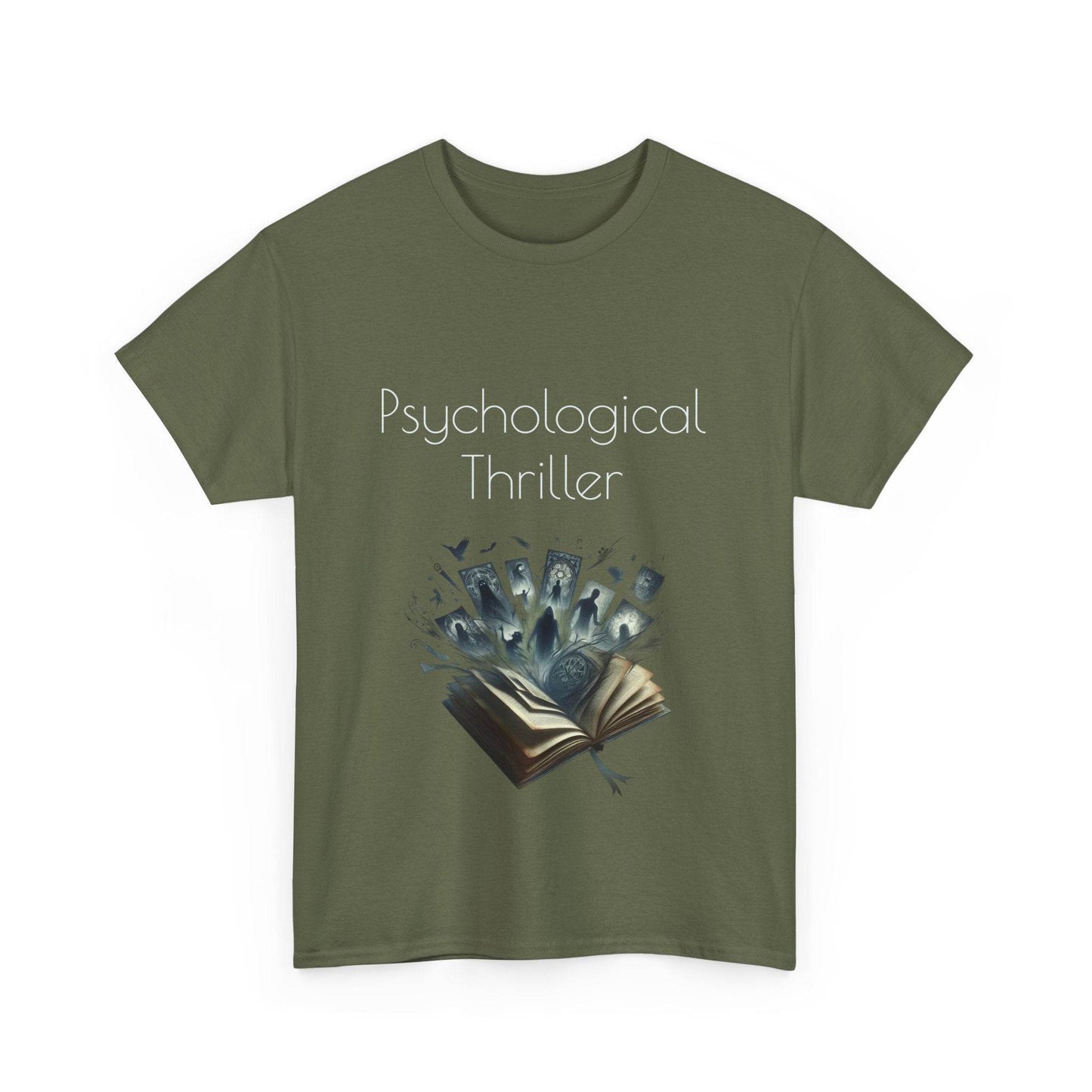 Fiction - Unisex Heavy Cotton Tee - Psychological Thriller - The Dreamer's Bookshop.