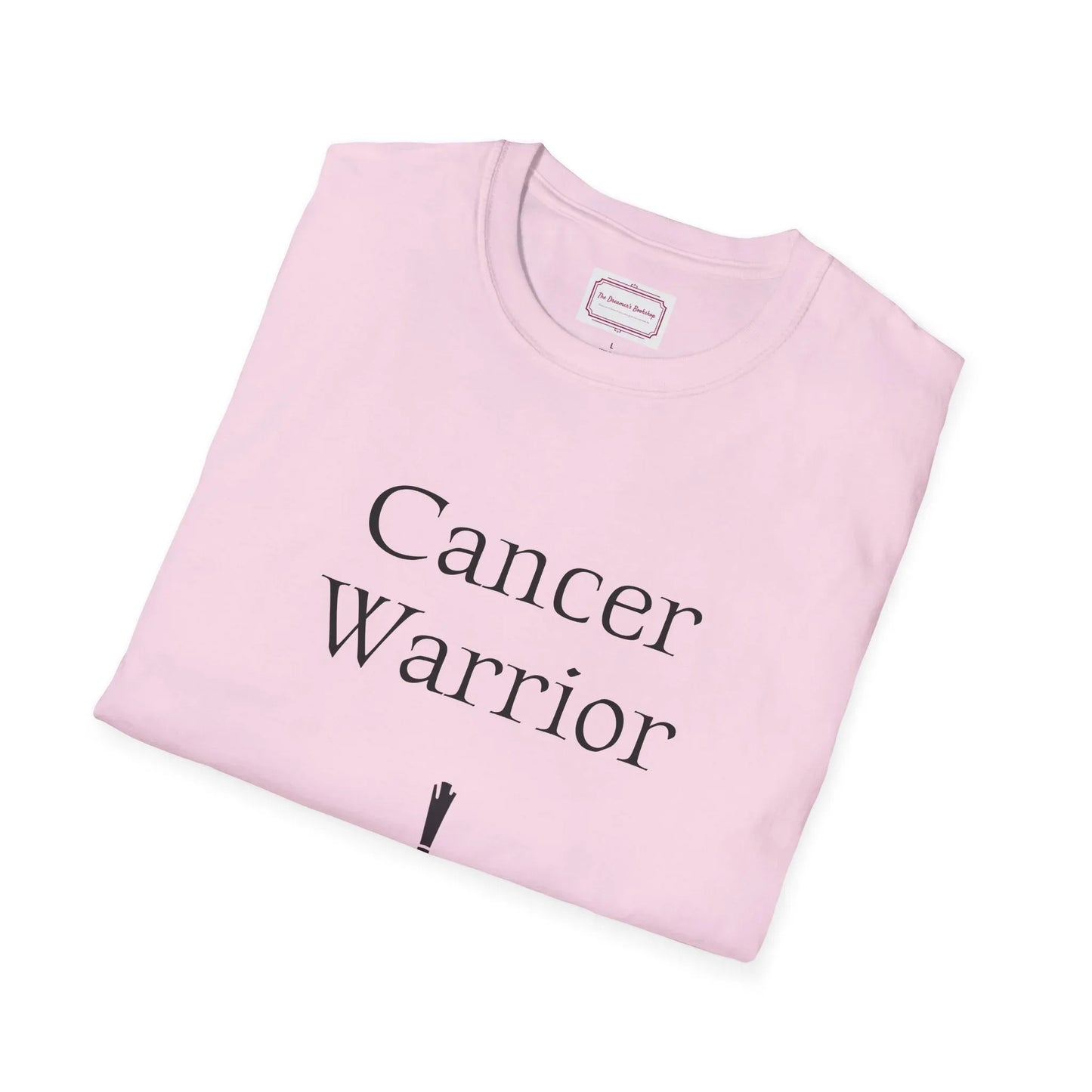Cancer Warrior Unisex Softstyle T-Shirt - Embrace Your Battles - The Dreamer's Bookshop.