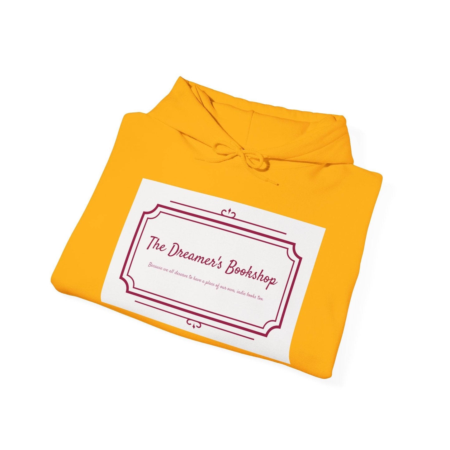 The Dreamer's Bookshop Unisex Hooded Sweatshirt - Cozy Literary Apparel - The Dreamer's Bookshop.