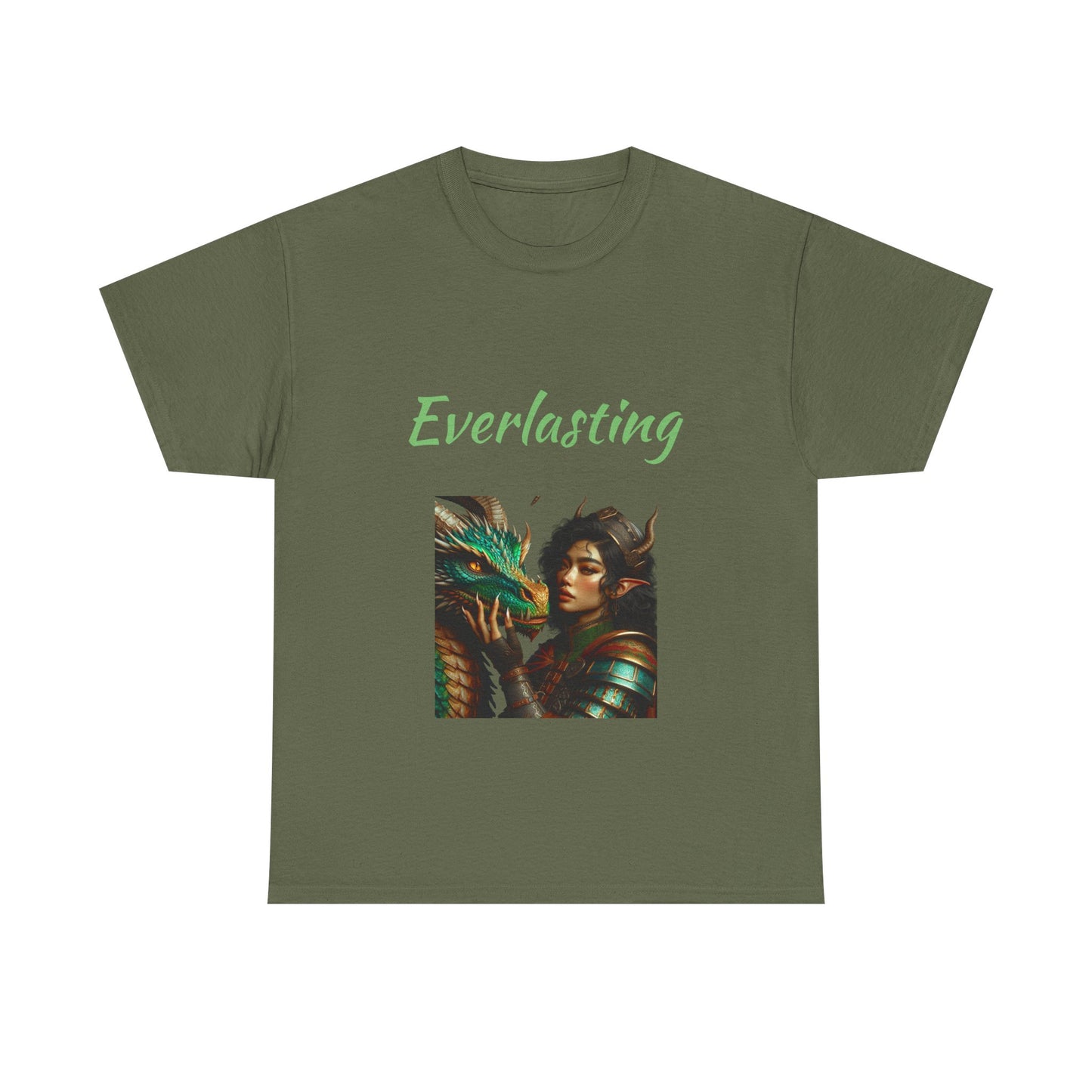 Book Lover's Unisex Heavy Cotton Tee - "Everlasting" - The Dreamer's Bookshop.