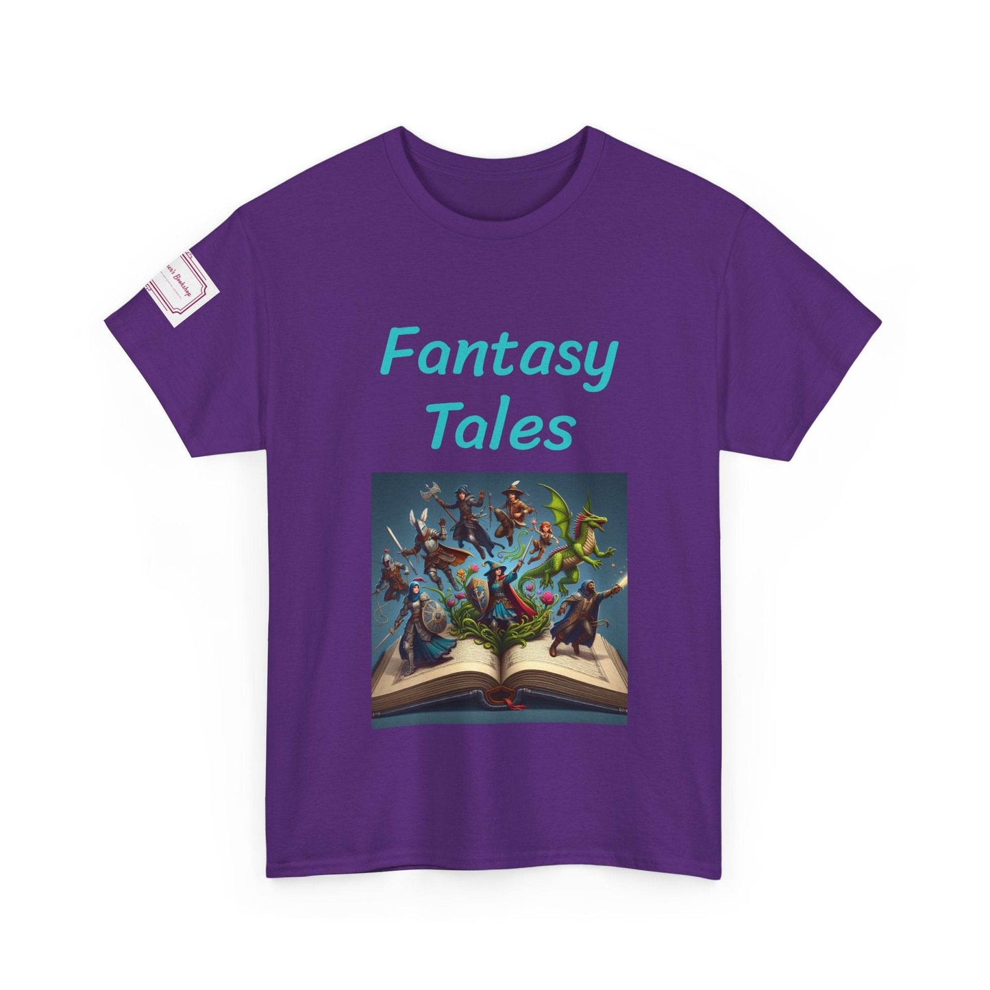Magic - Graphic Unisex Heavy Cotton Tee - Fantasy Tales - The Dreamer's Bookshop.