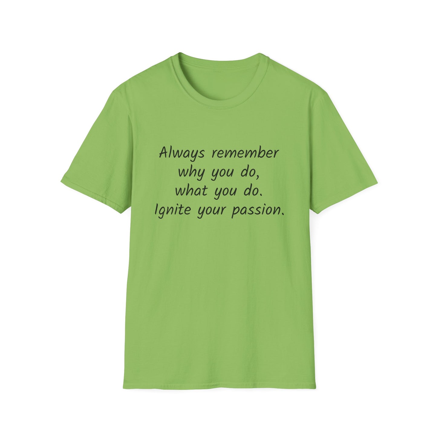 Inspirational Unisex T-Shirt - "Ignite Your Passion" - The Dreamer's Bookshop.