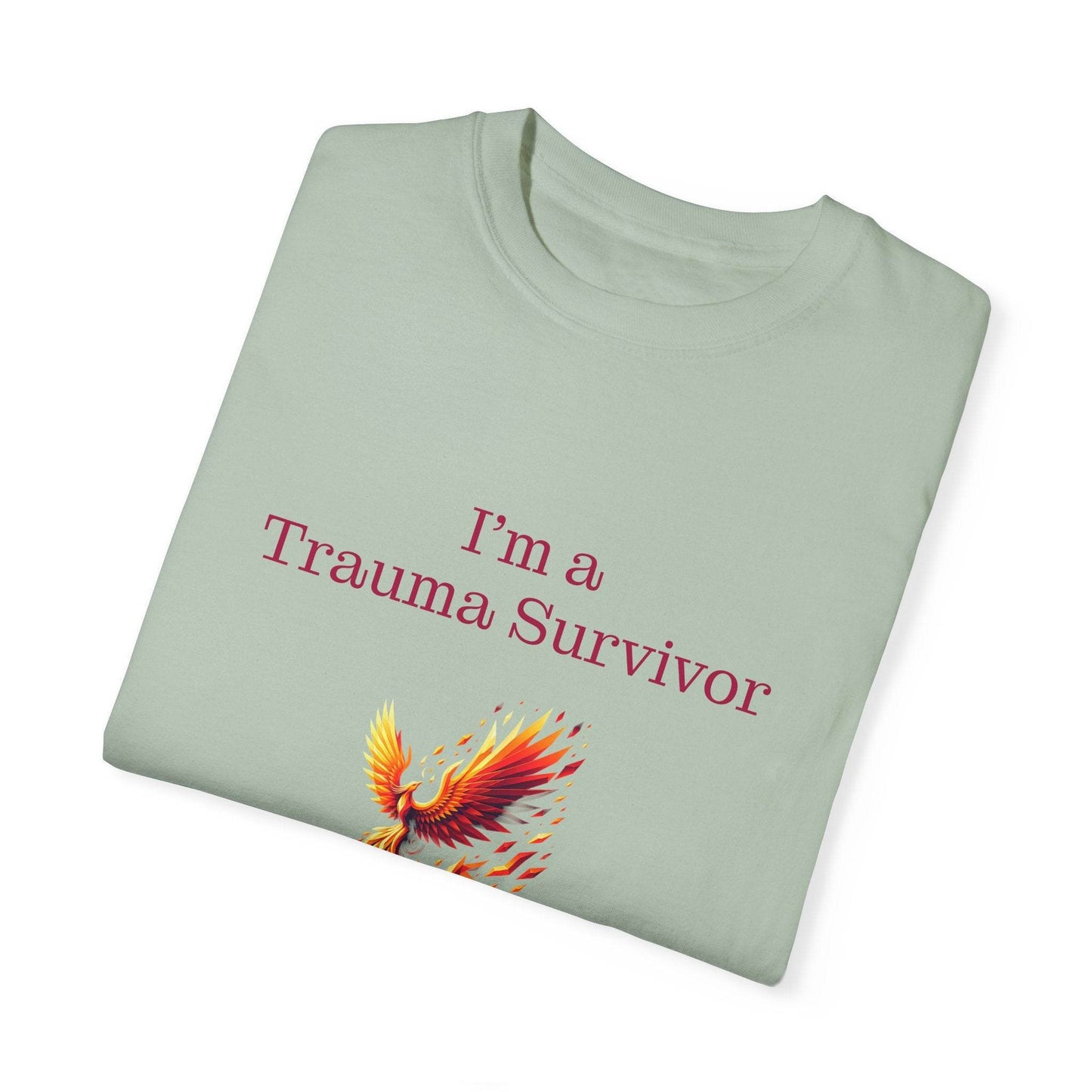 Trauma Survivor Unisex T-Shirt - Empowering Tee for Healthcare Awareness - The Dreamer's Bookshop.