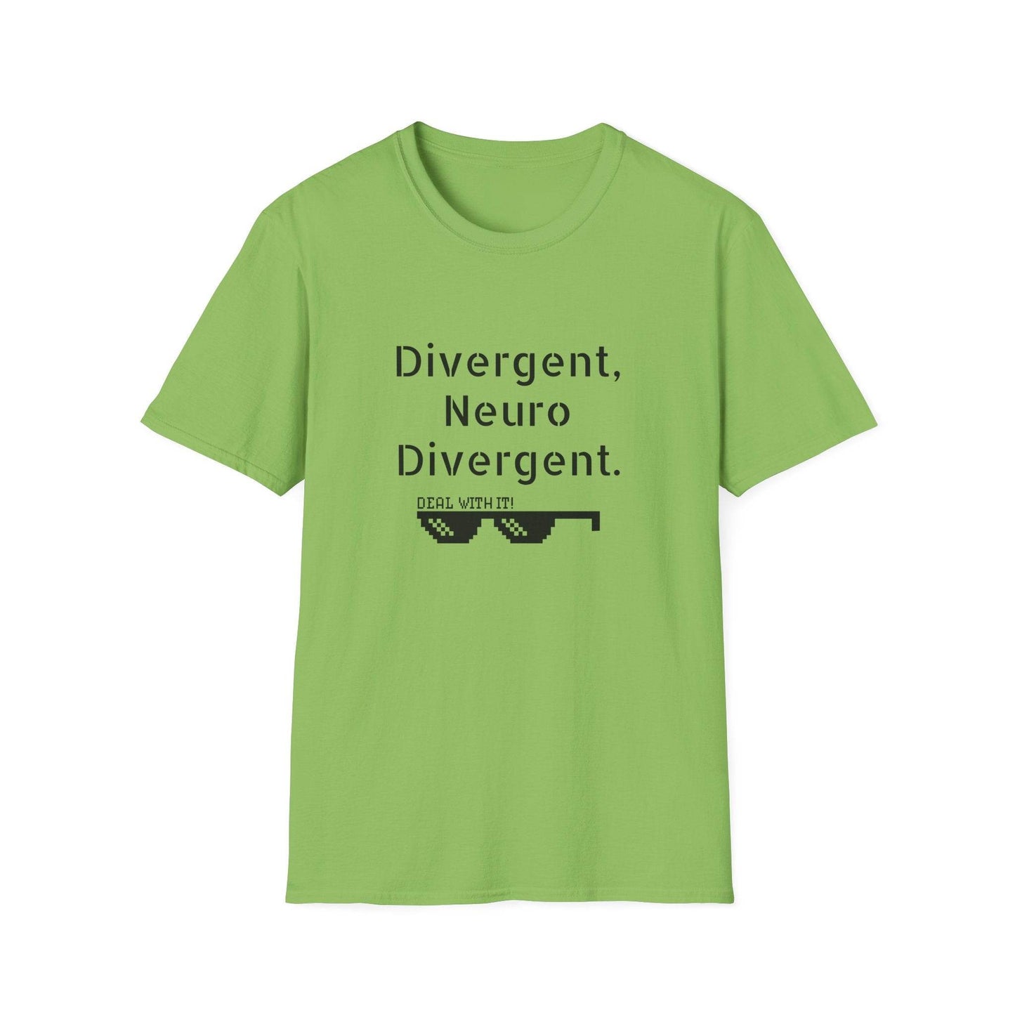Neuro Divergent Unisex Softstyle T-Shirt – Celebrate Uniqueness! - The Dreamer's Bookshop.