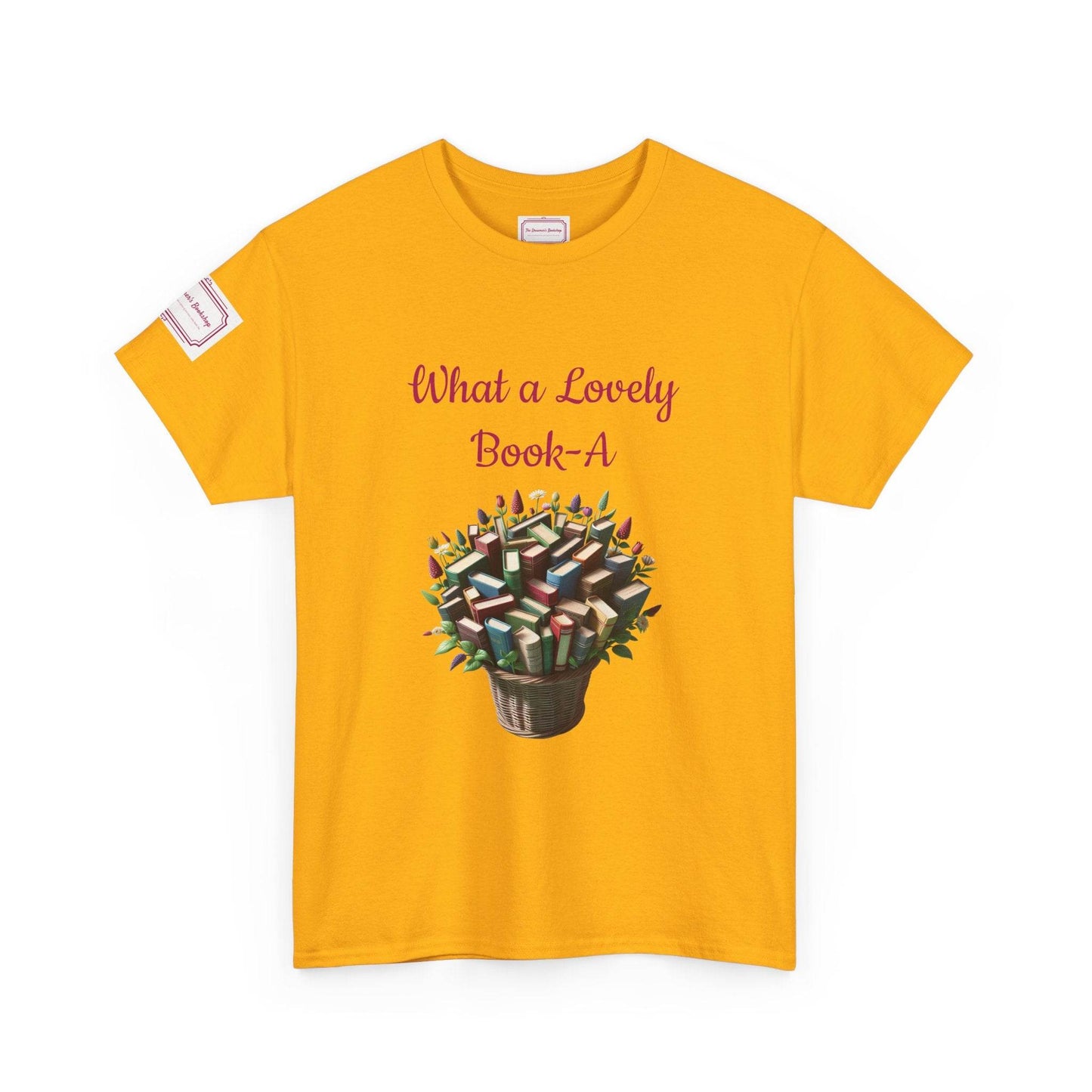 What a Lovely Book-A Unisex Heavy Cotton Tee - Perfect for Book Lovers - The Dreamer's Bookshop.