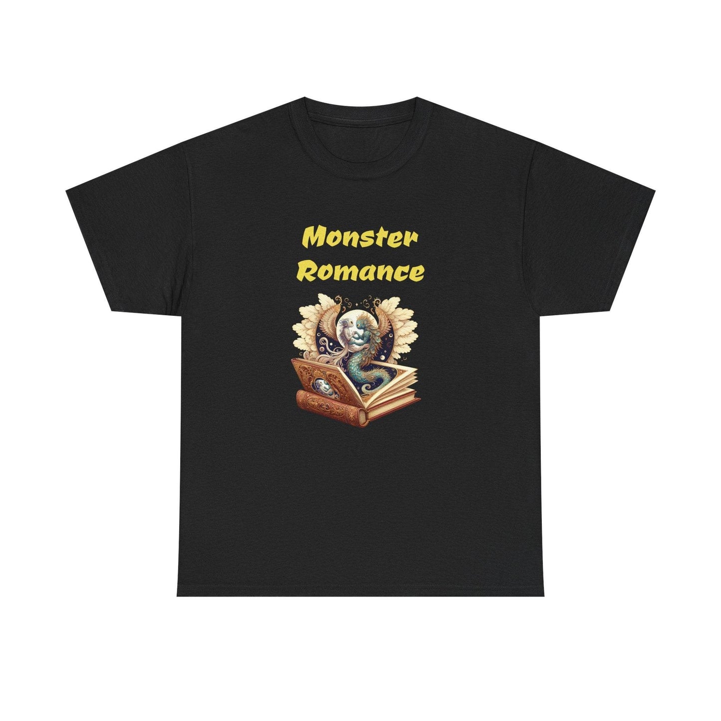 Fantasy - Graphic Tee - Unisex Heavy Cotton T-Shirt Monster Romance Books - The Dreamer's Bookshop.