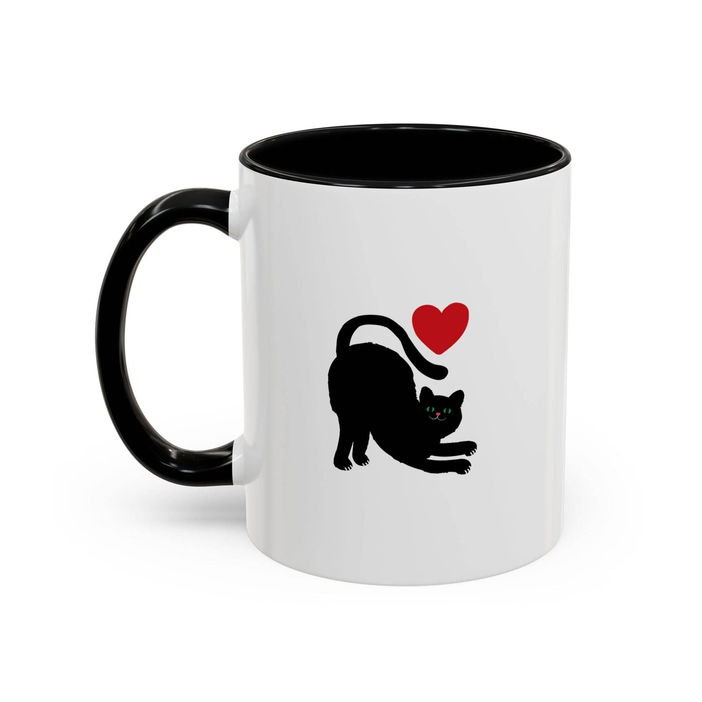 Playful Cat Love Mug - Cute Gift for Tea Lovers - The Dreamer's Bookshop.