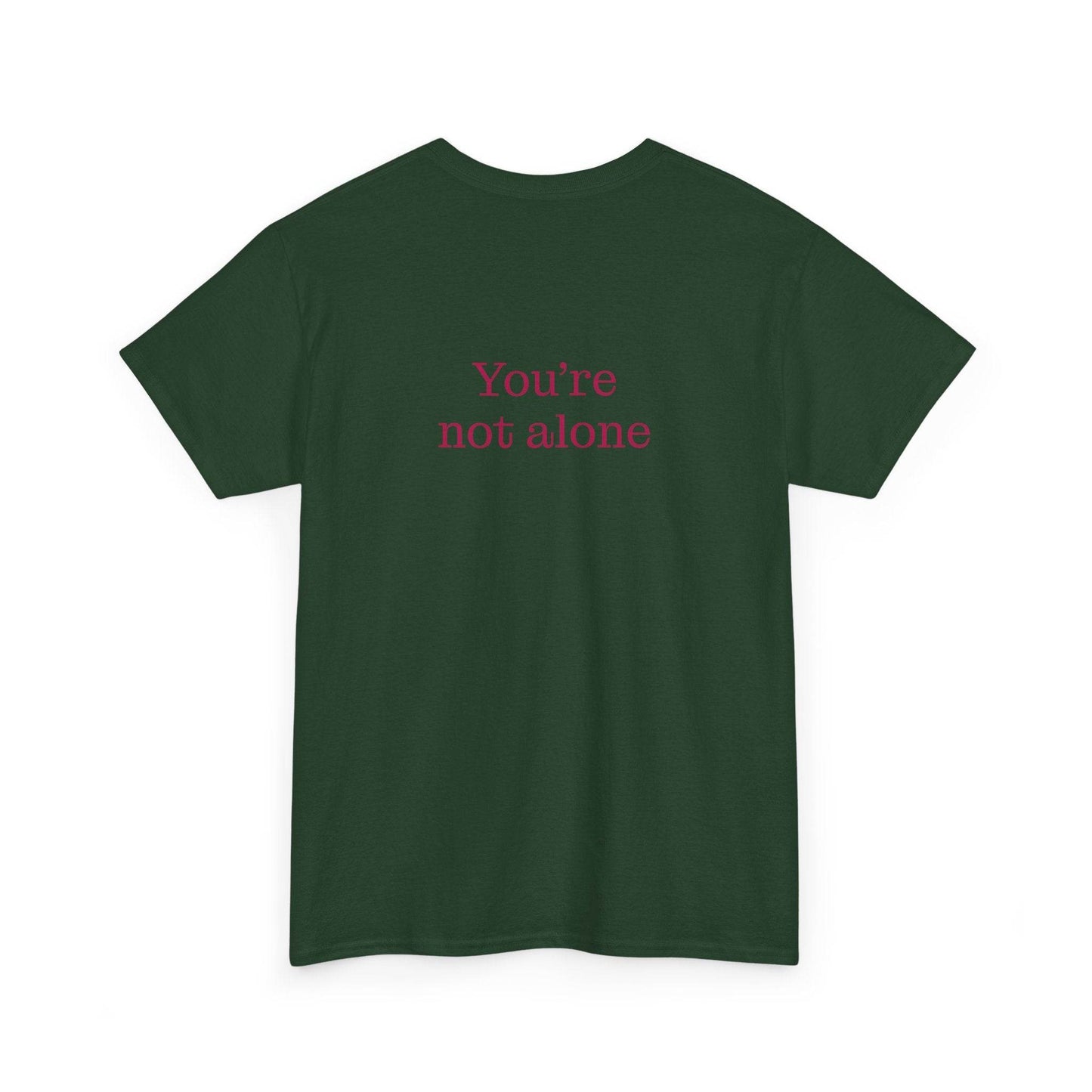 Cancer Survivor Unisex Heavy Cotton Tee - Inspirational Battle T-Shirt - The Dreamer's Bookshop.