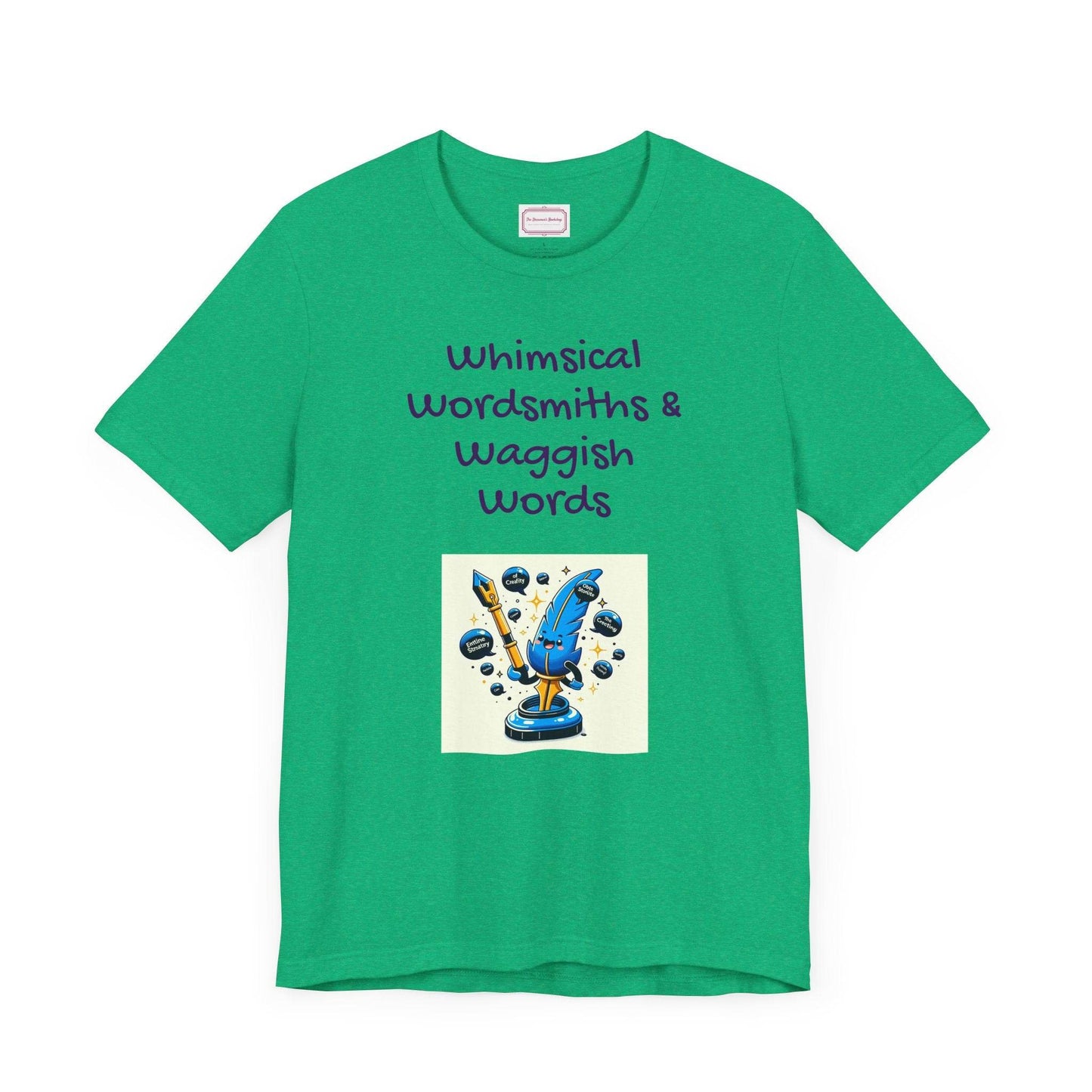 Funny Wordsmith Tee - Writers and Word Lovers - The Dreamer's Bookshop.
