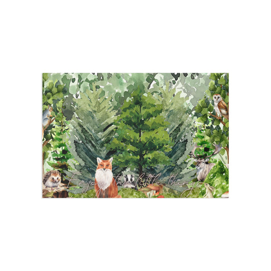 The Dreamer's Bookshop "Forest" Enjoy the Little Things Card - The Dreamer's Bookshop.