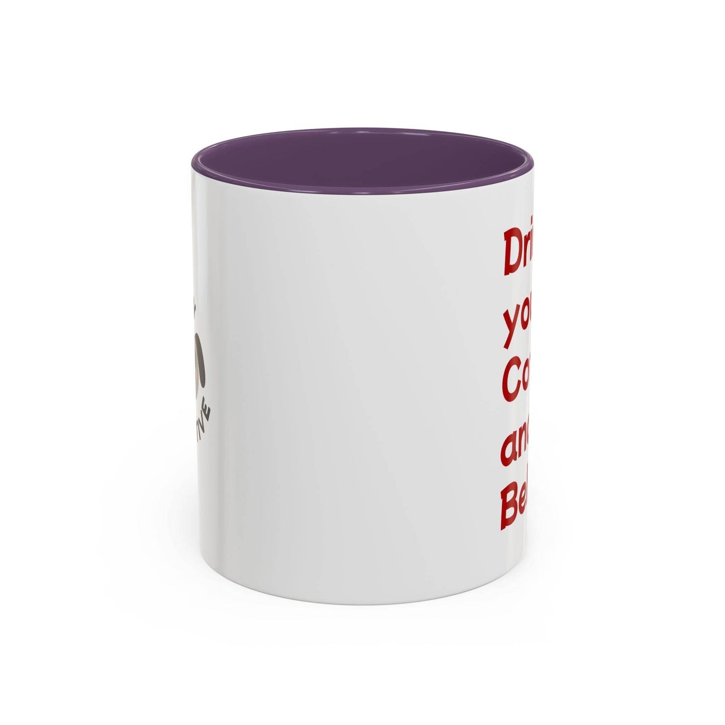 Cute Dog Pawsitive Coffee Mug - 11 & 15oz Drink and Behave - The Dreamer's Bookshop.