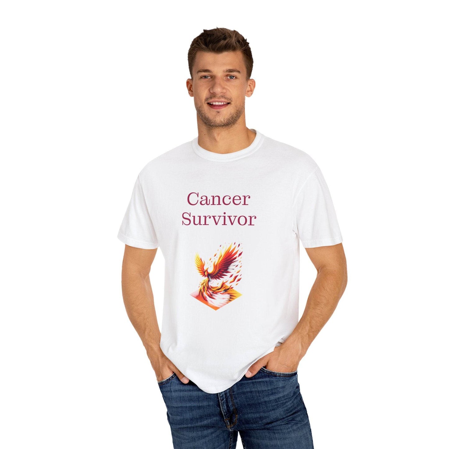 Cancer Survivor Unisex T-Shirt - Empowering Tee for Healthcare Awareness - The Dreamer's Bookshop.