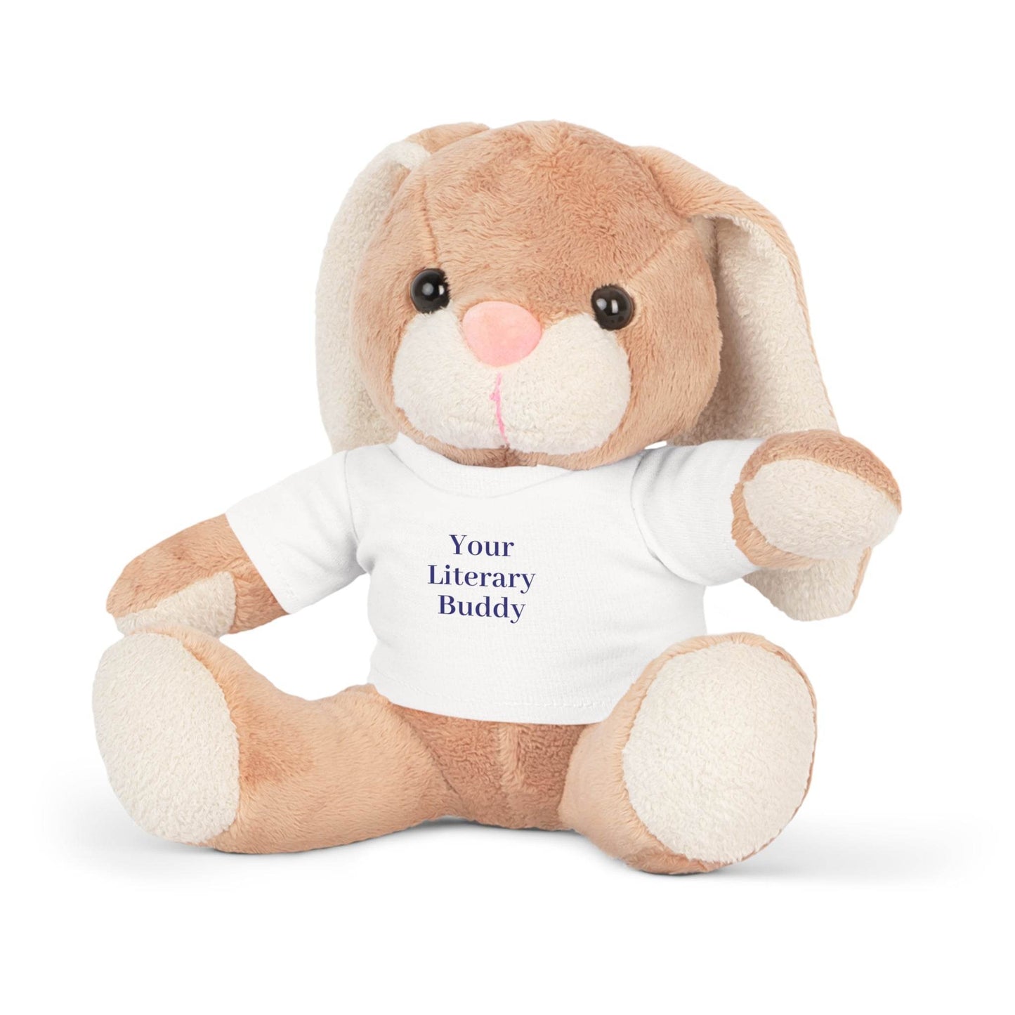 Cuddle Companion Plush Toy with Motivational T-Shirt - The Dreamer's Bookshop.