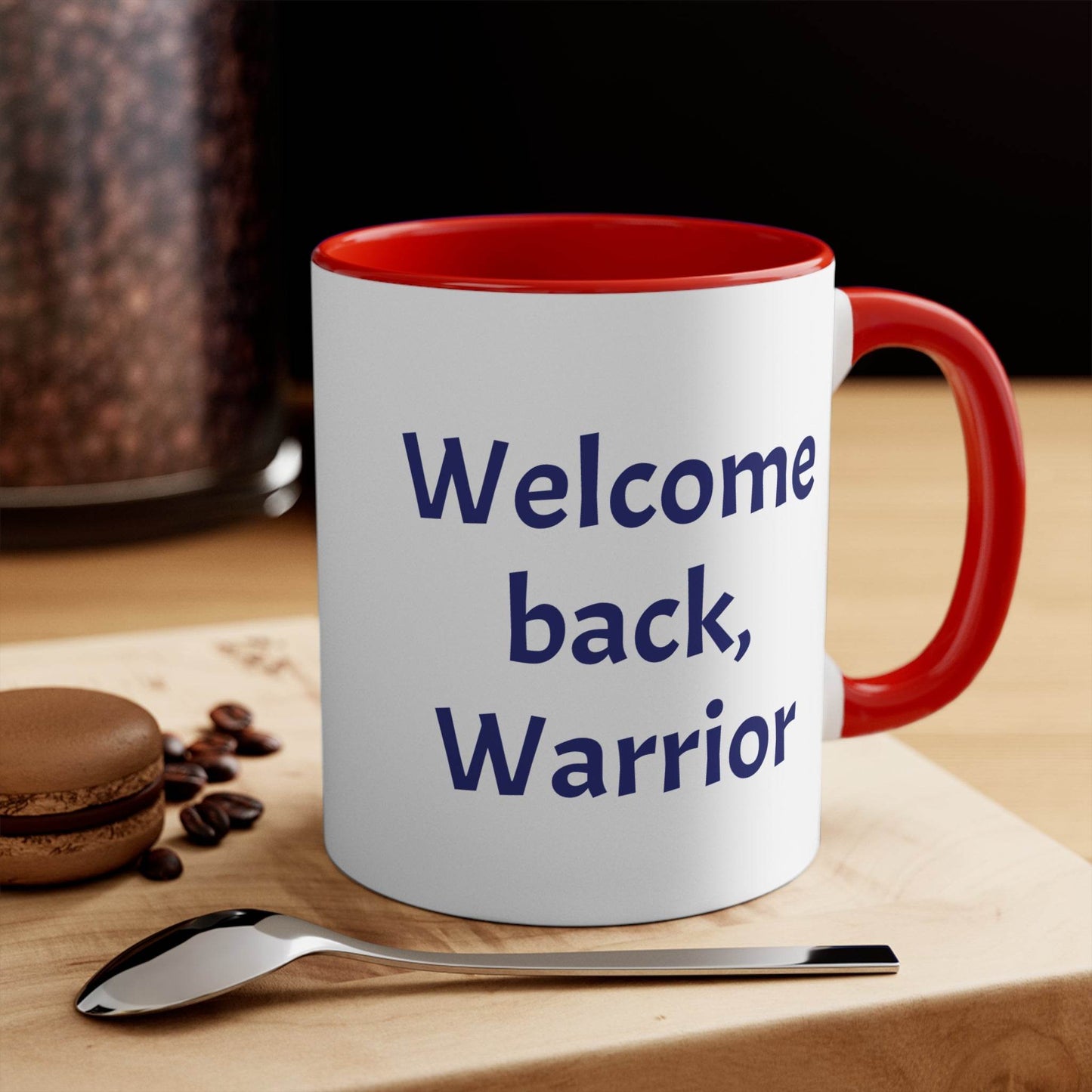 Welcome back, Warrior Coffee Mug – Perfect for Chronic Illness Warriors - The Dreamer's Bookshop.