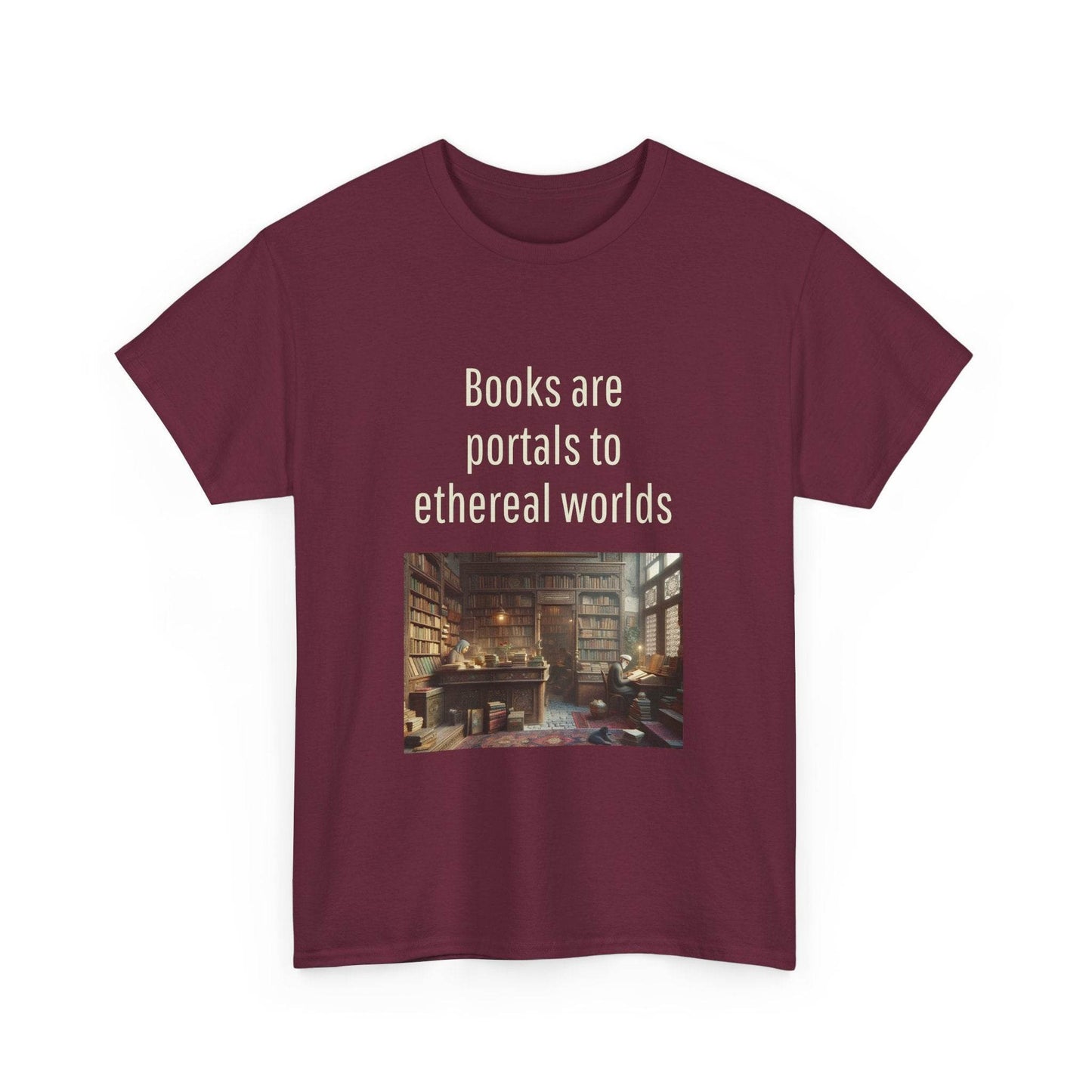 Portals - Unisex Heavy Cotton Tee - Creative Apparel - The Dreamer's Bookshop.