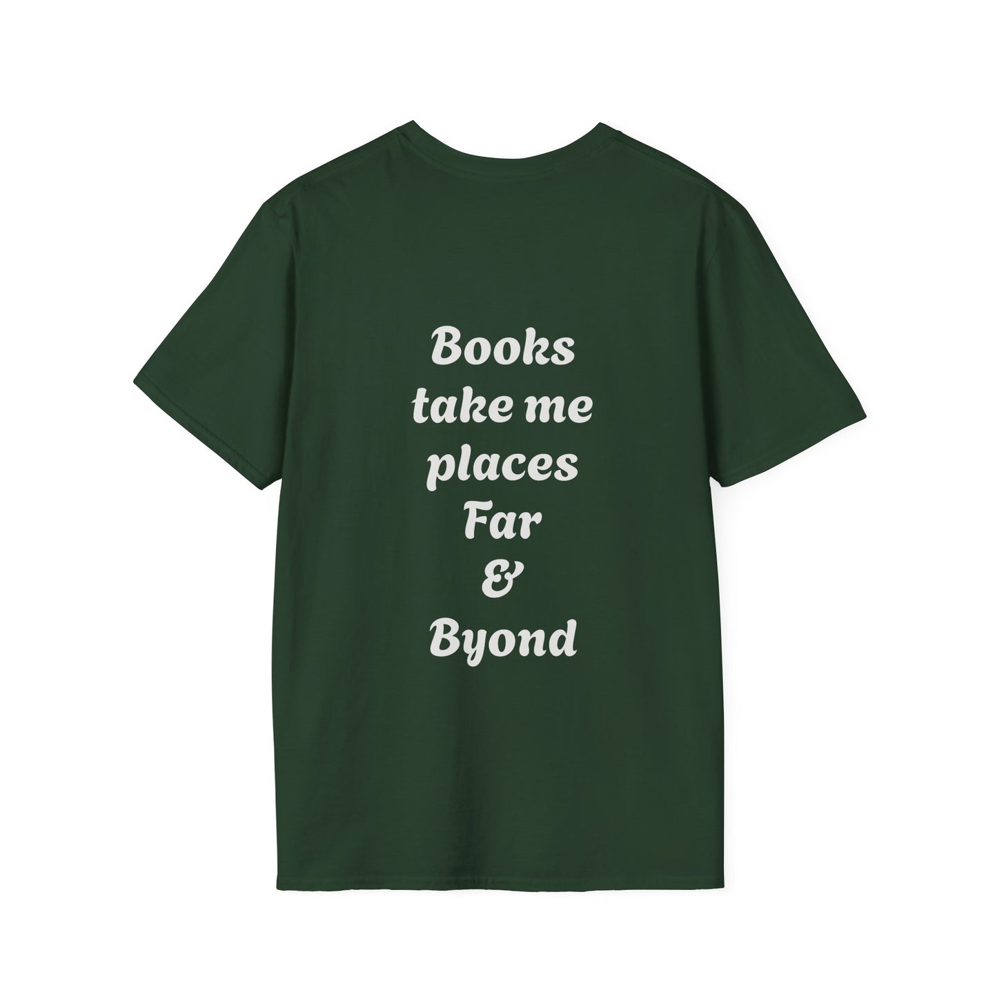 Unisex Travel-Inspired T-Shirt - "I'm a Traveller of Worlds" - Perfect for Book Lovers - The Dreamer's Bookshop.