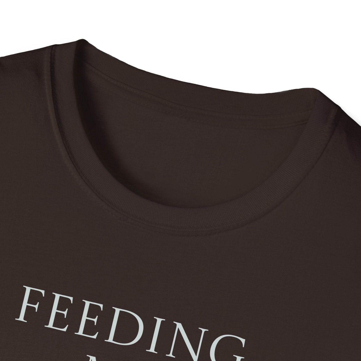 Unisex Softstyle T-Shirt - 'Feeding' - The Dreamer's Bookshop.