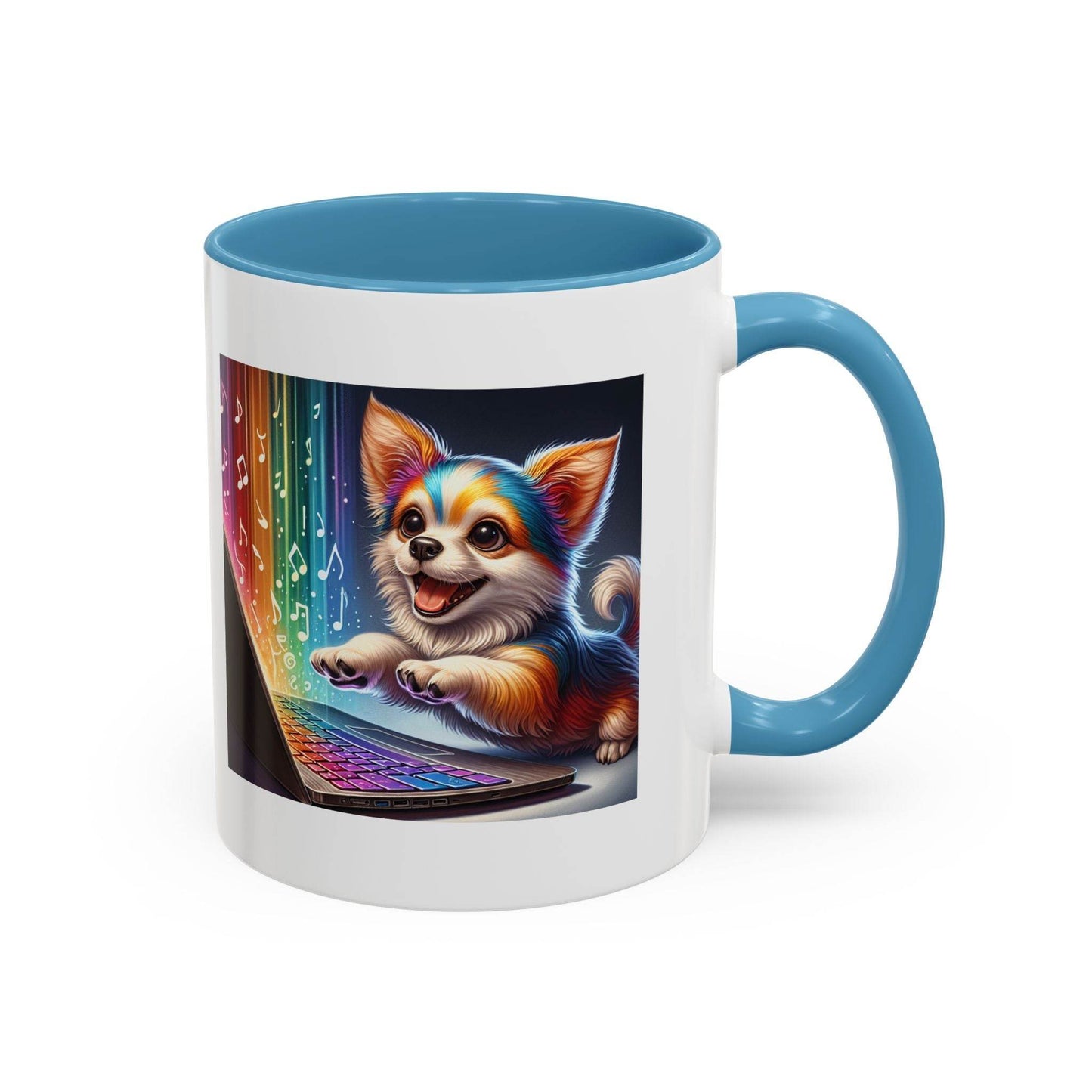 Cute Dog Writer Coffee Mug - 11 & 15oz for Book Lovers - The Dreamer's Bookshop.