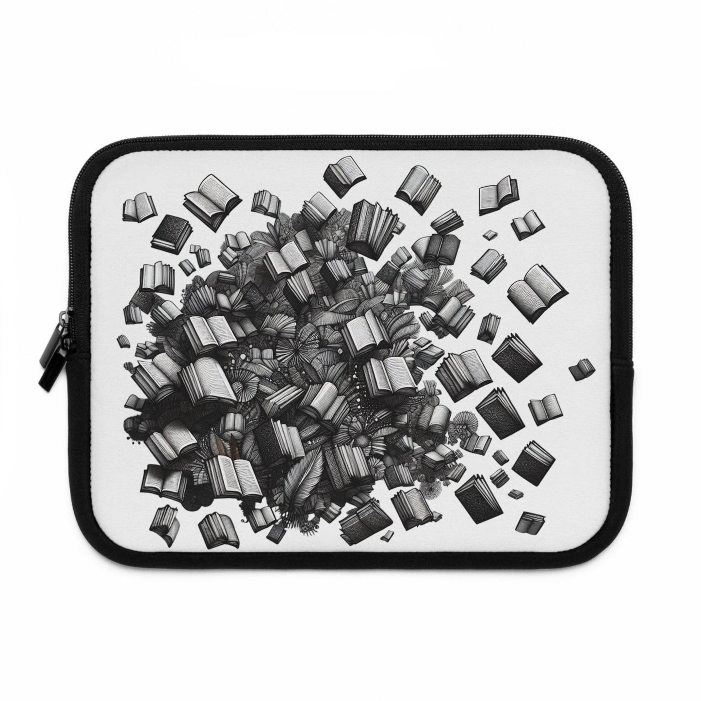 Books are always on my mind Laptop Sleeve - Perfect for Book Lovers and Students - The Dreamer's Bookshop.