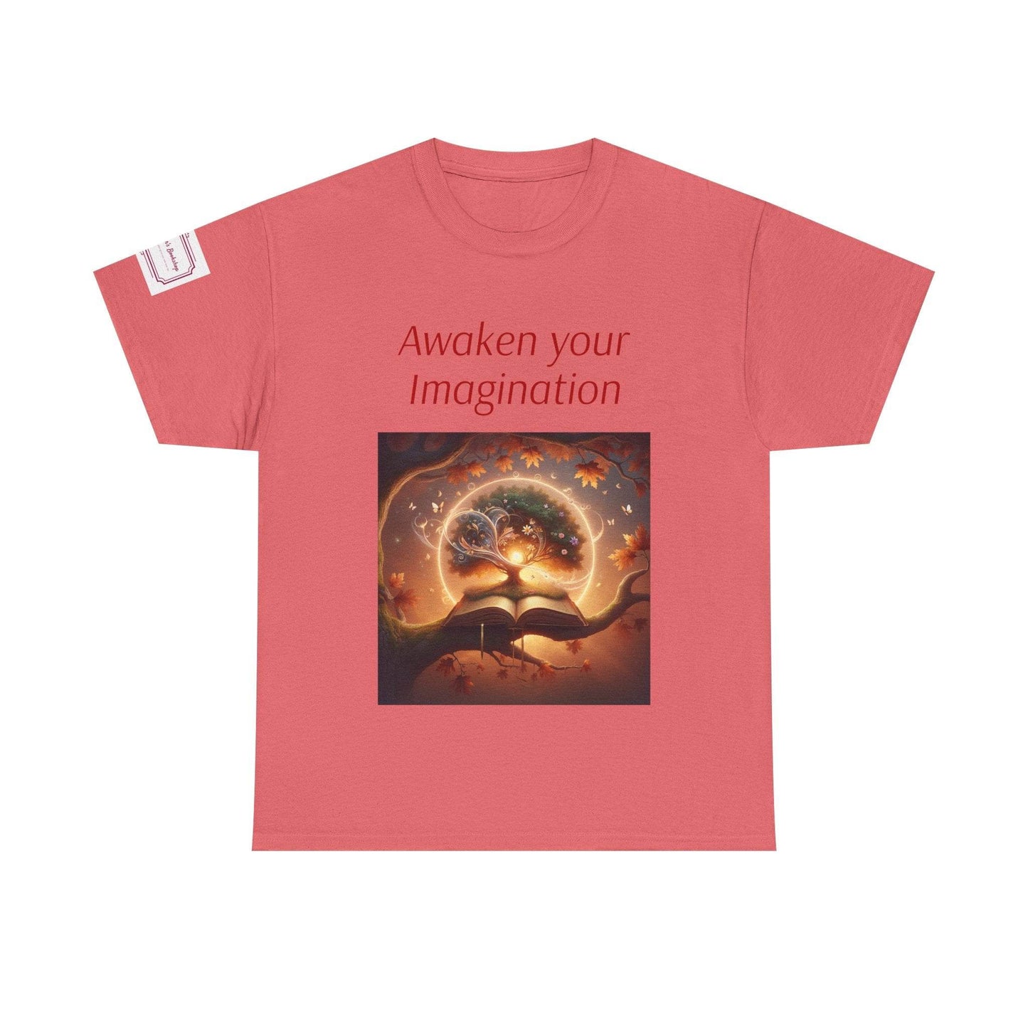 Unisex Imagination Tee - Awaken Your Creativity - Perfect Gift for Book Lovers - The Dreamer's Bookshop.