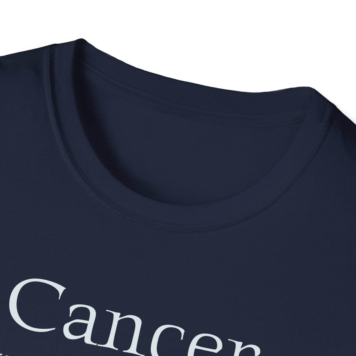 Cancer Warrior Unisex Softstyle T-Shirt - Empowering Graphic Tee for Women's Health Awarenes - The Dreamer's Bookshop.
