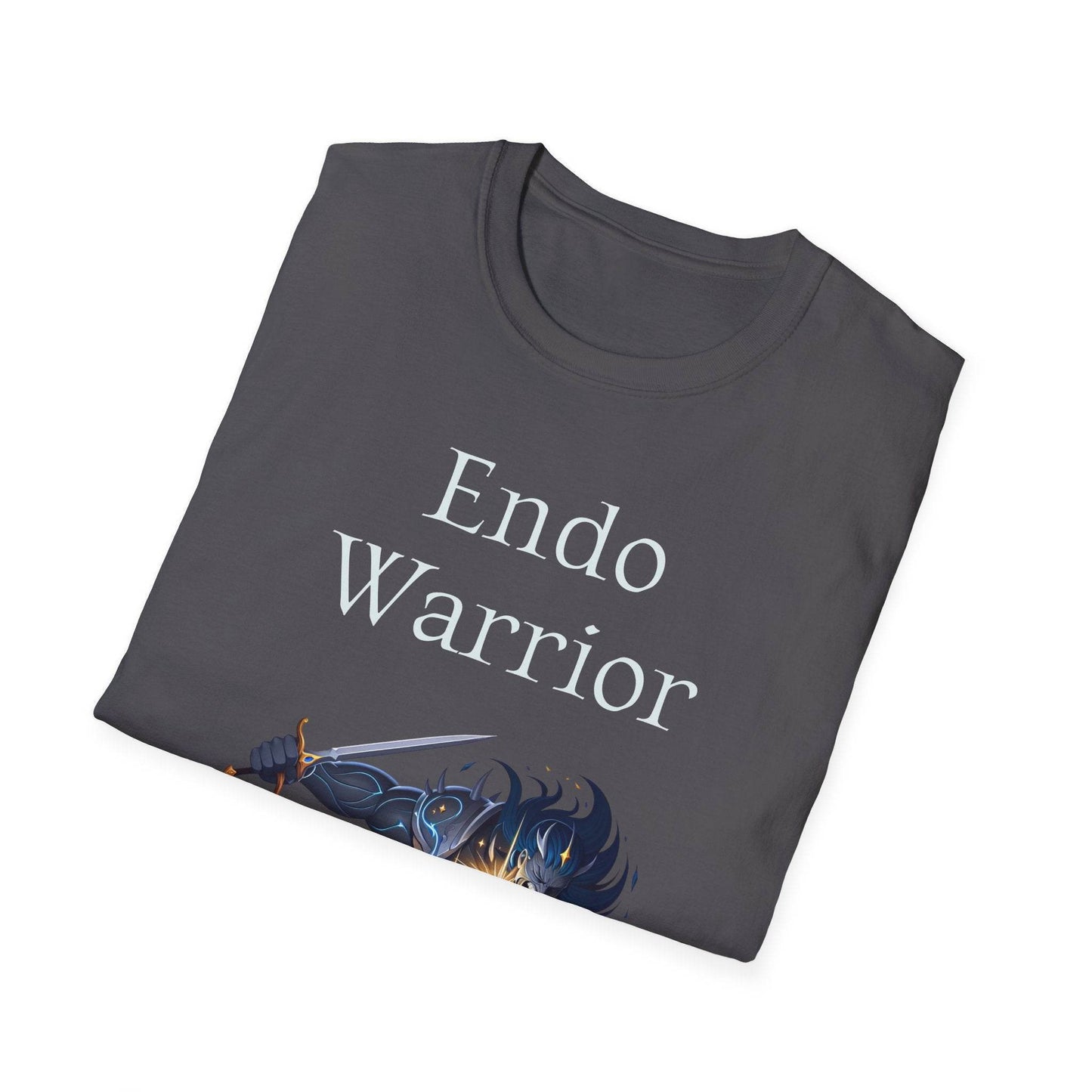 Endometriosis Warrior Unisex Softstyle T-Shirt - Empowering Graphic Tee for Women's Health Awareness - The Dreamer's Bookshop.