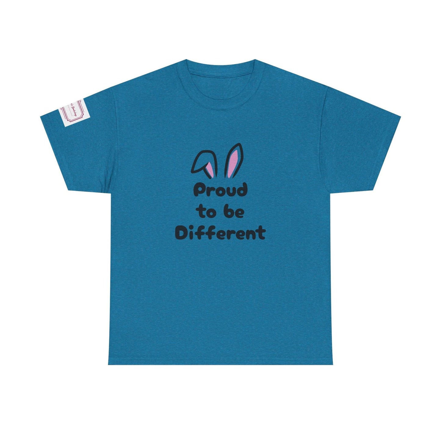 Proud to Be Different Unisex Heavy Cotton Tee – Celebrate Uniqueness - The Dreamer's Bookshop.
