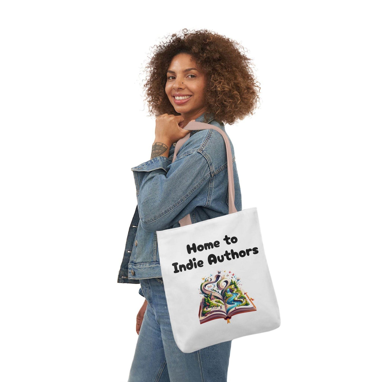 Home to Indie Authors Tote Bag - Perfect Gift for Book Lovers - The Dreamer's Bookshop.
