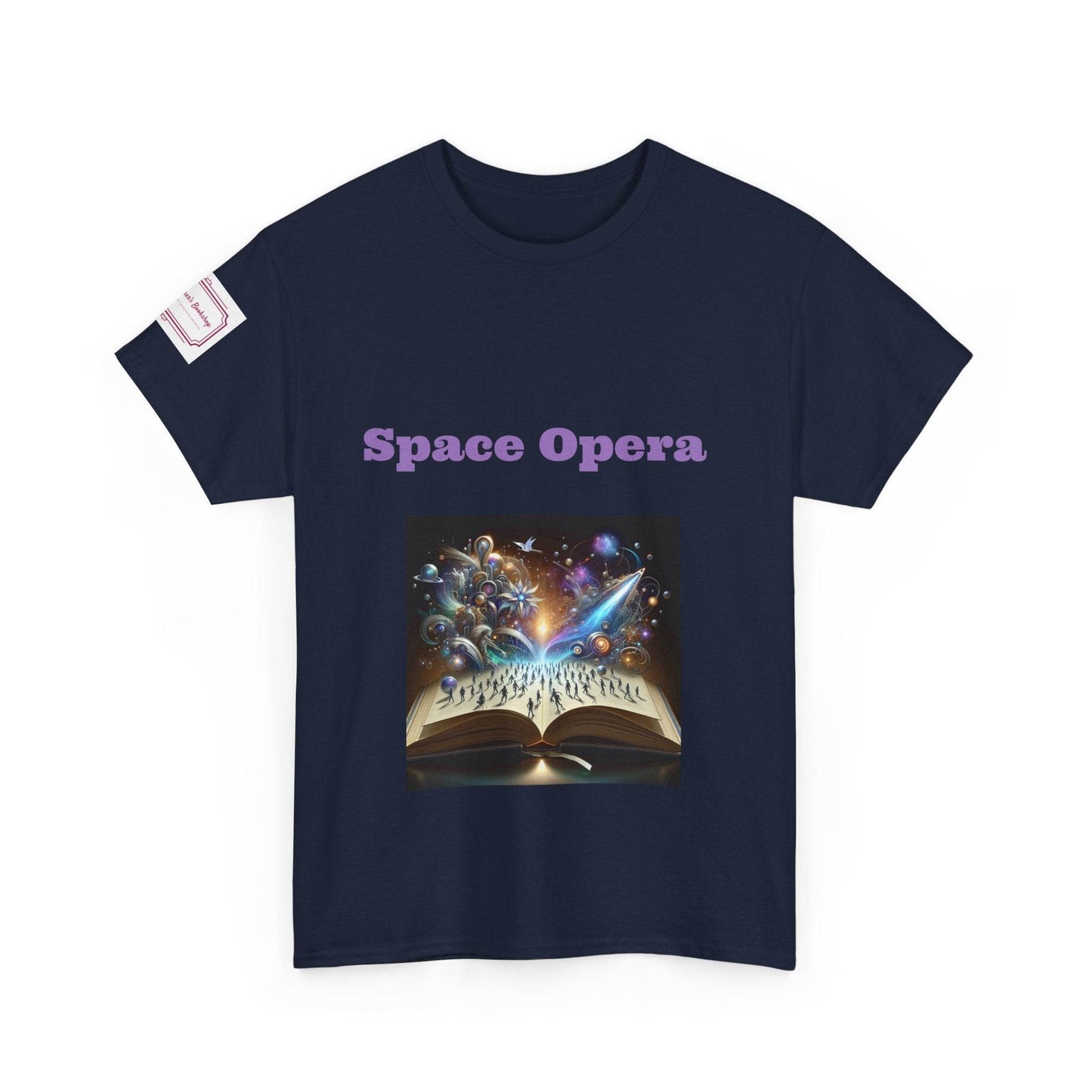Space Opera - Unisex Heavy Cotton Tee - Sci-Fi Books - The Dreamer's Bookshop.