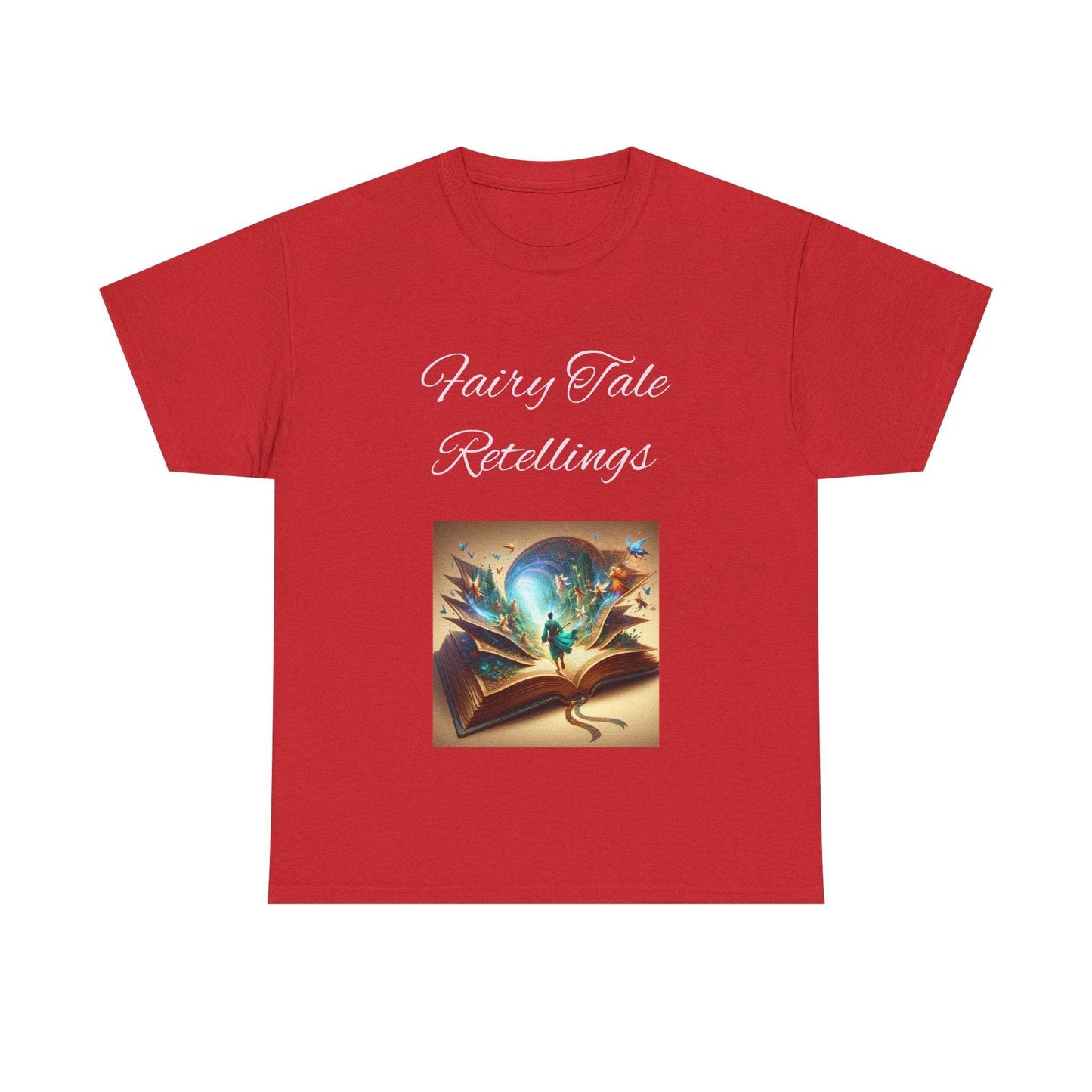 Fiction - Unisex Heavy Cotton Tee - Fairy Tale Retellings - The Dreamer's Bookshop.