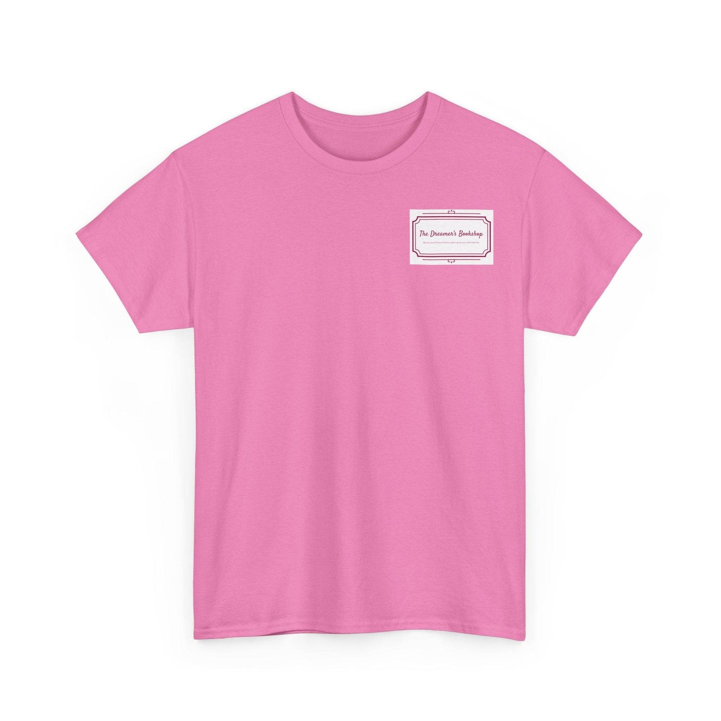 Personalized Unisex Heavy Cotton Tee - Perfect for Casual Days & Gifts - The Dreamer's Bookshop.