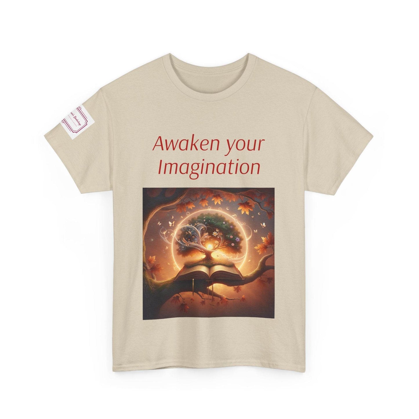 Unisex Imagination Tee - Awaken Your Creativity - Perfect Gift for Book Lovers - The Dreamer's Bookshop.