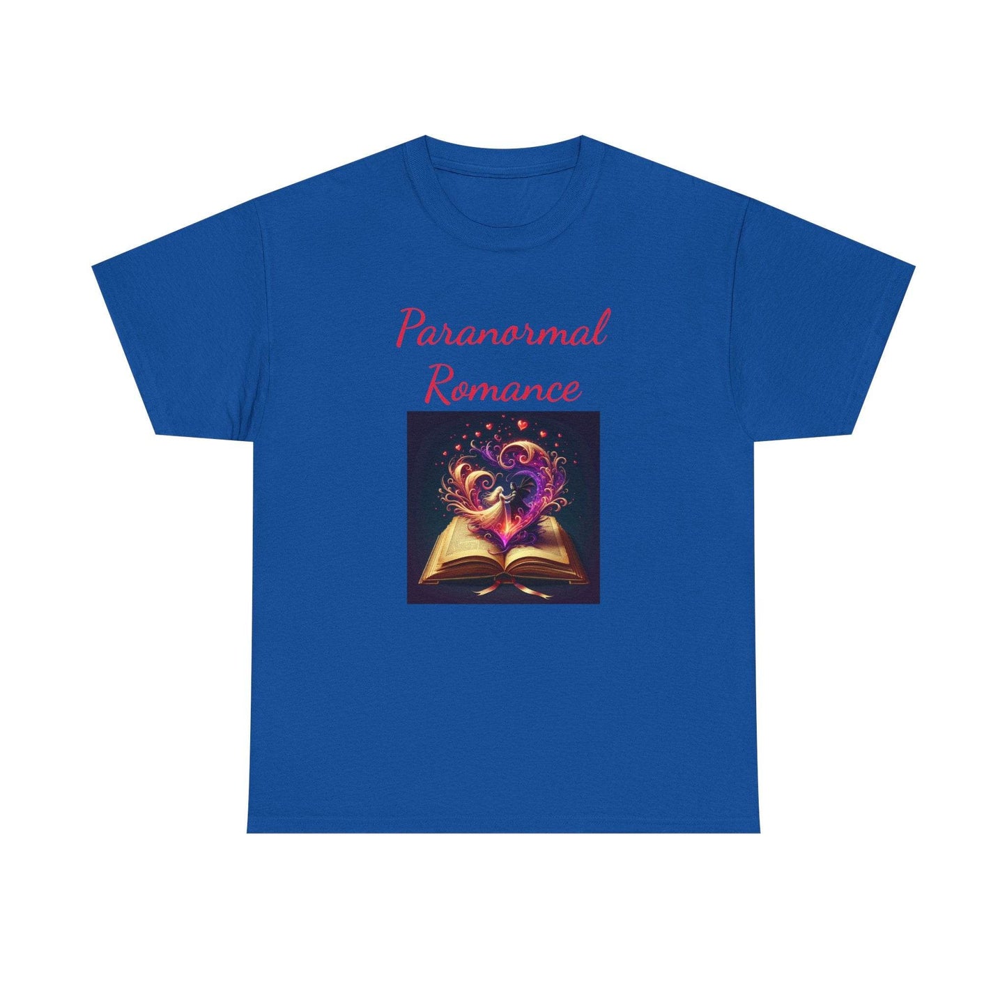 Fiction - Graphic Tee - Unisex Heavy Cotton T-Shirt Paranormal Romance - The Dreamer's Bookshop.