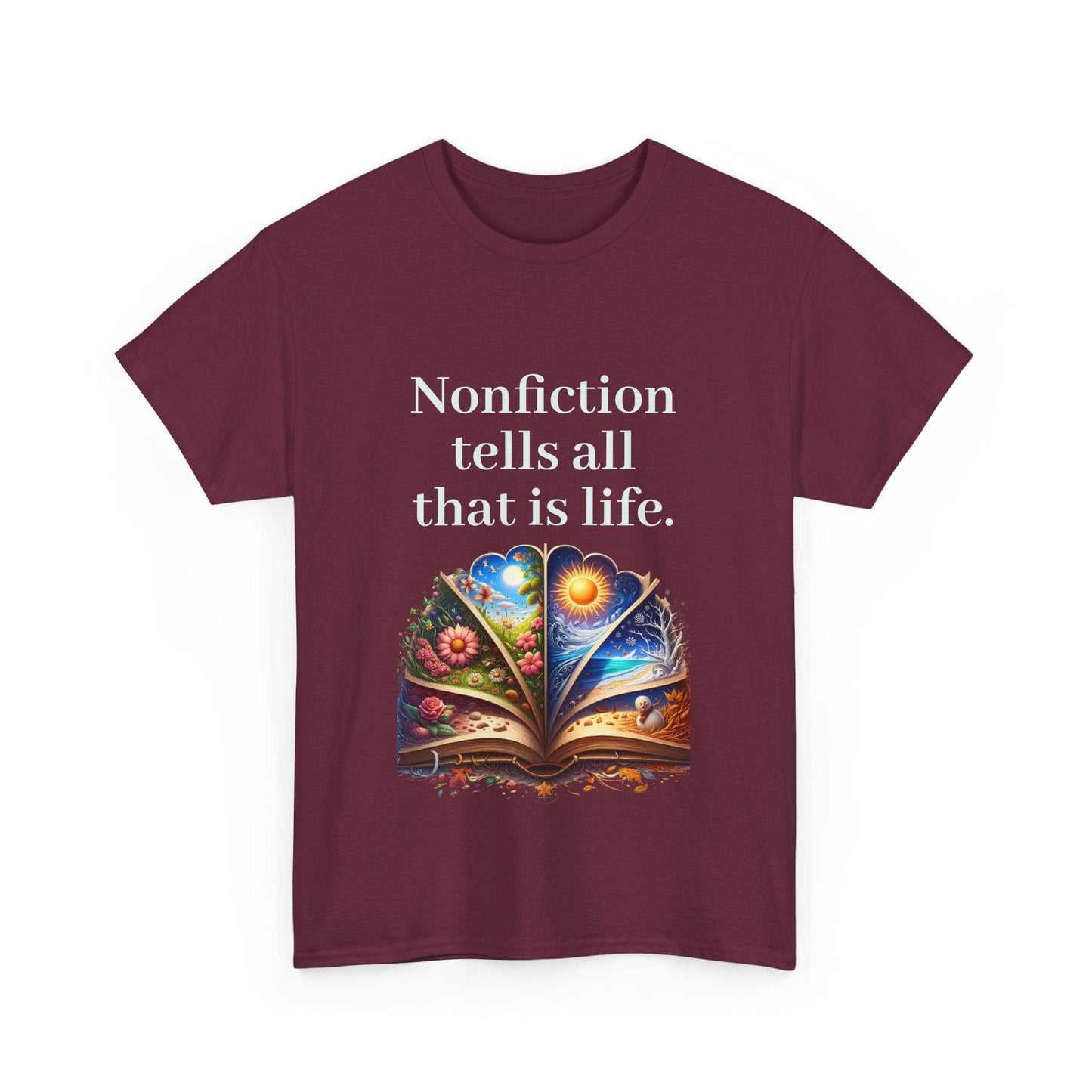 All that is Life - Unisex Heavy Cotton Tee - Nonfiction Books - The Dreamer's Bookshop.