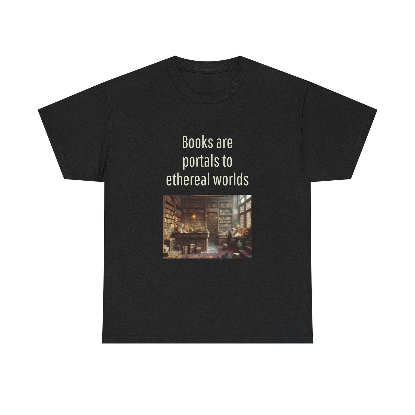Portals - Unisex Heavy Cotton Tee - Creative Apparel - The Dreamer's Bookshop.