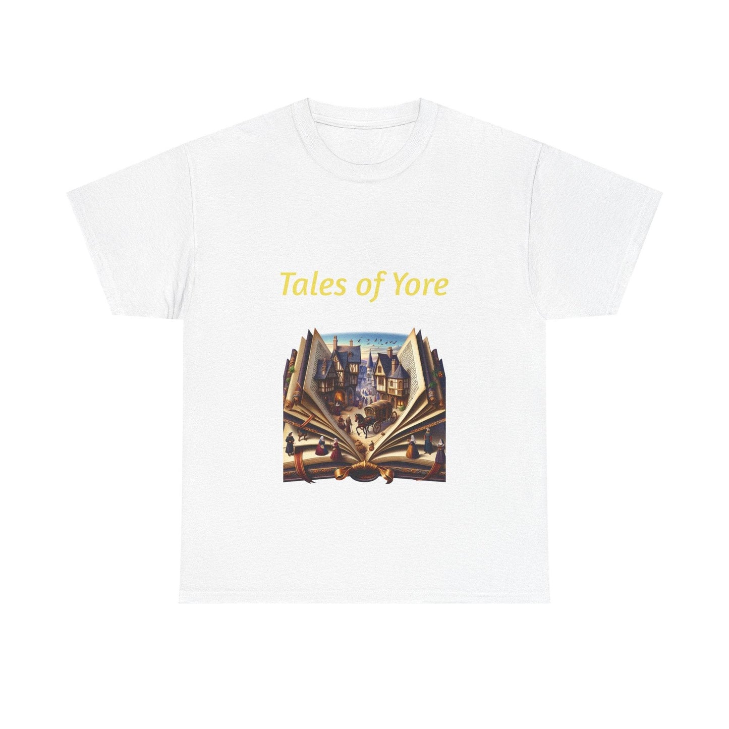 Tales of Yore - Unisex Heavy Cotton Tee - Historical Books - The Dreamer's Bookshop.