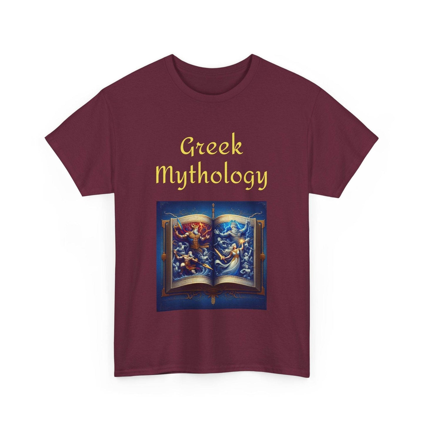 History - Unisex Heavy Cotton Tee - Greek Mythology - The Dreamer's Bookshop.