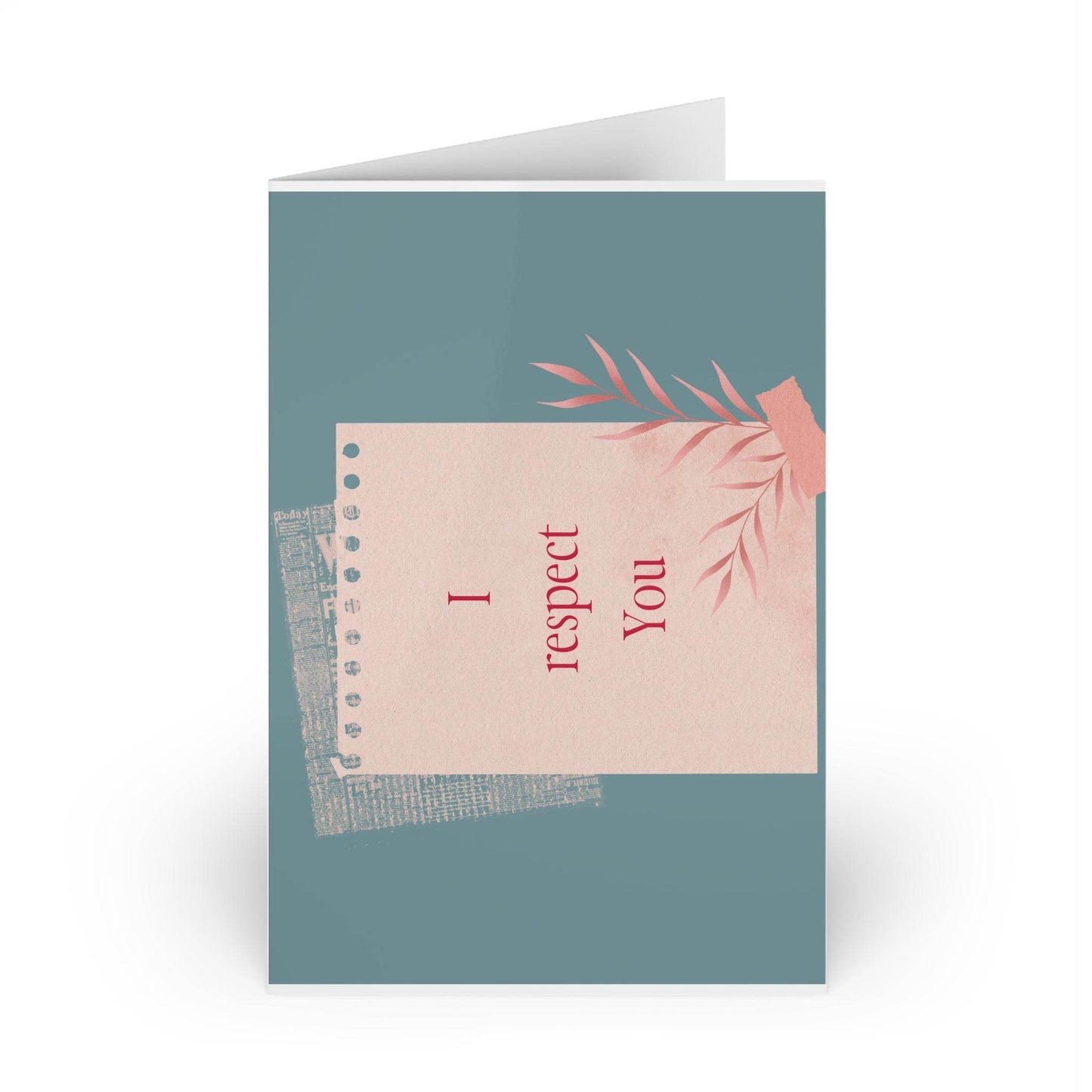 The Dreamer's Bookshop Appreciation "I Respect You" Print Card - The Dreamer's Bookshop.