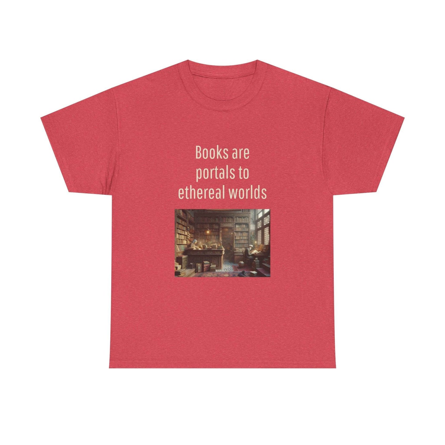 Portals - Unisex Heavy Cotton Tee - Creative Apparel - The Dreamer's Bookshop.