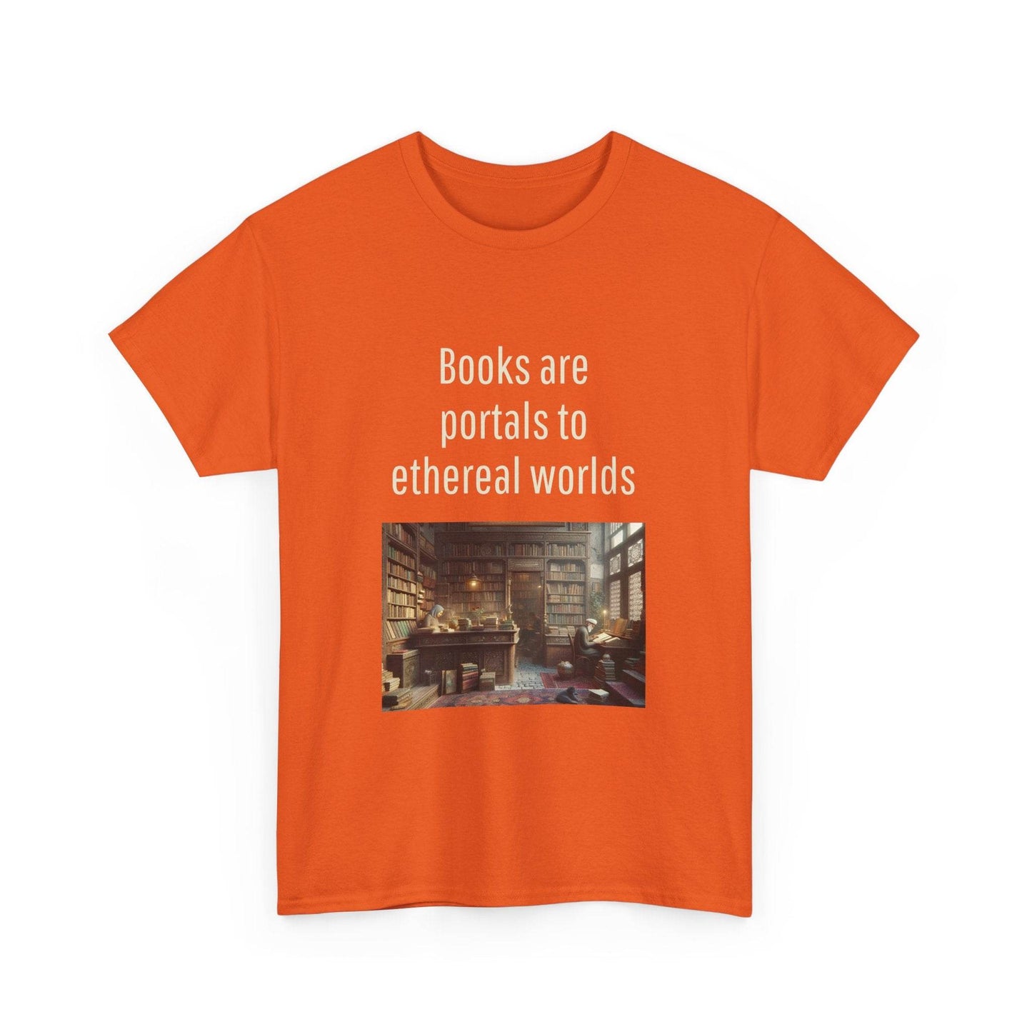 Portals - Unisex Heavy Cotton Tee - Creative Apparel - The Dreamer's Bookshop.