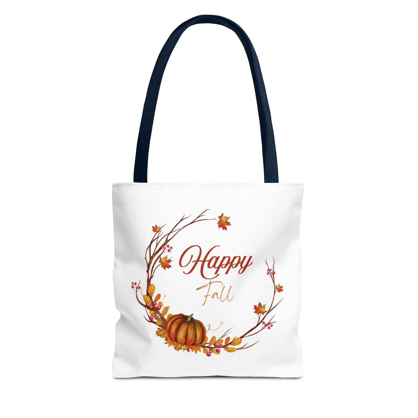 Happy Fall Tote Bag - Cozy Autumn Design